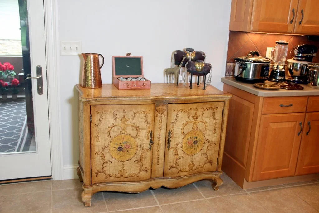 Hand Painted Sideboard