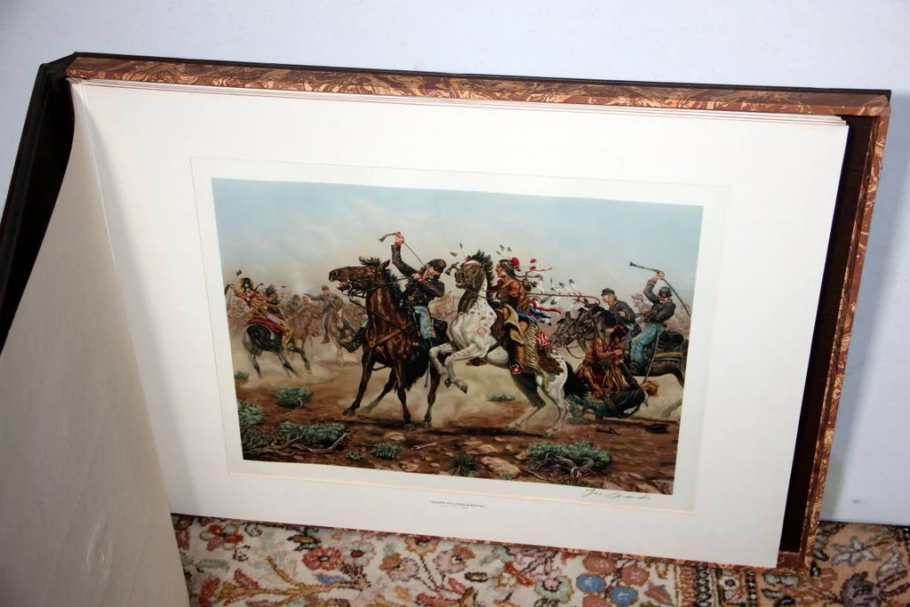 One of 10 Prints in the Franklin Mint Portfolio