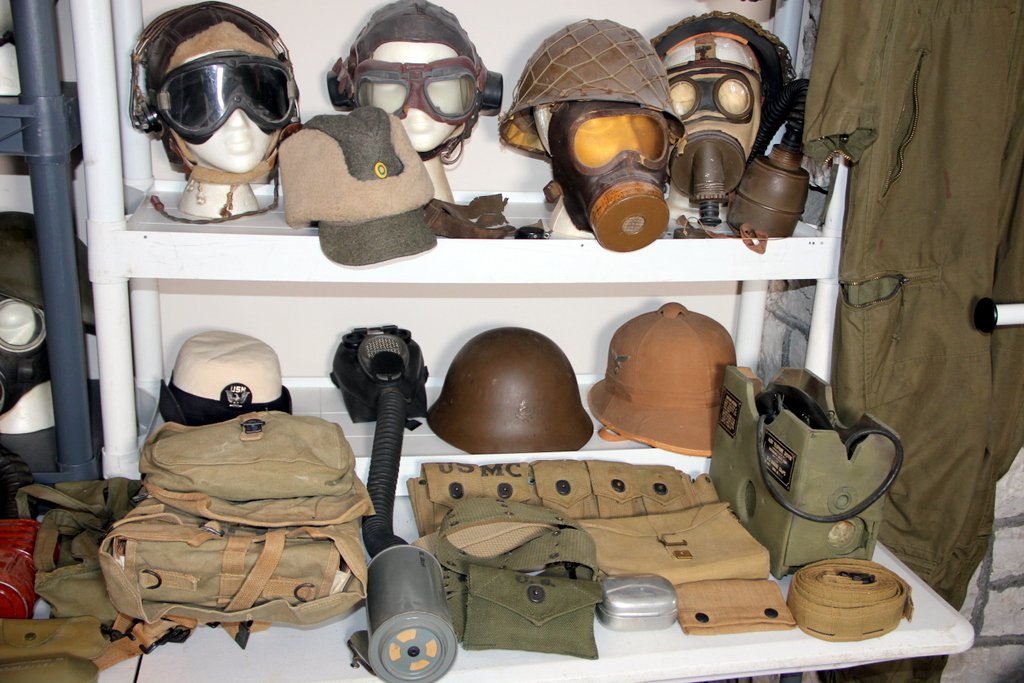 Helmets, Googles, Gas Masks