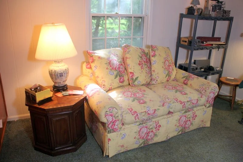Floral Loveseat