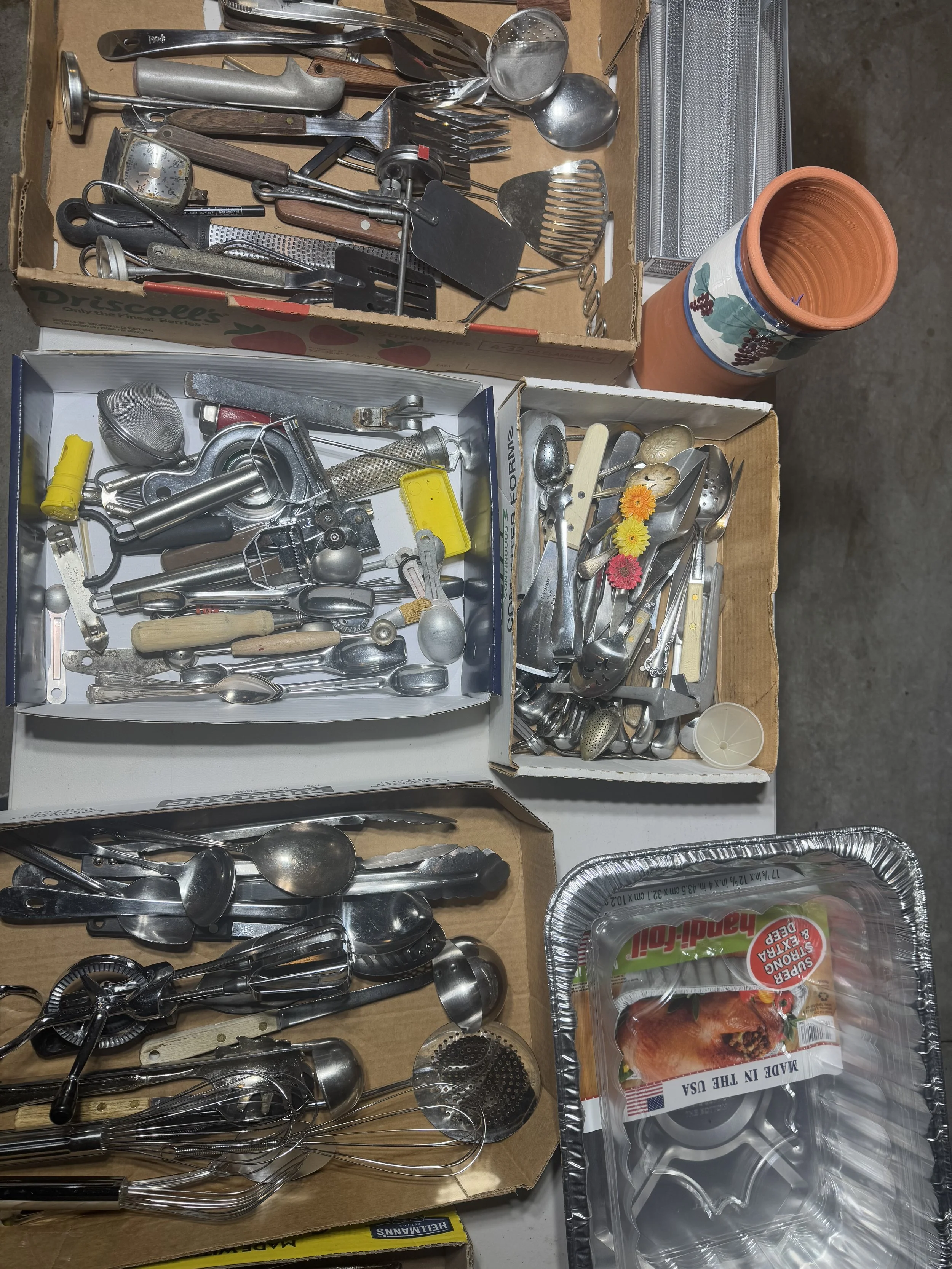 various flatware