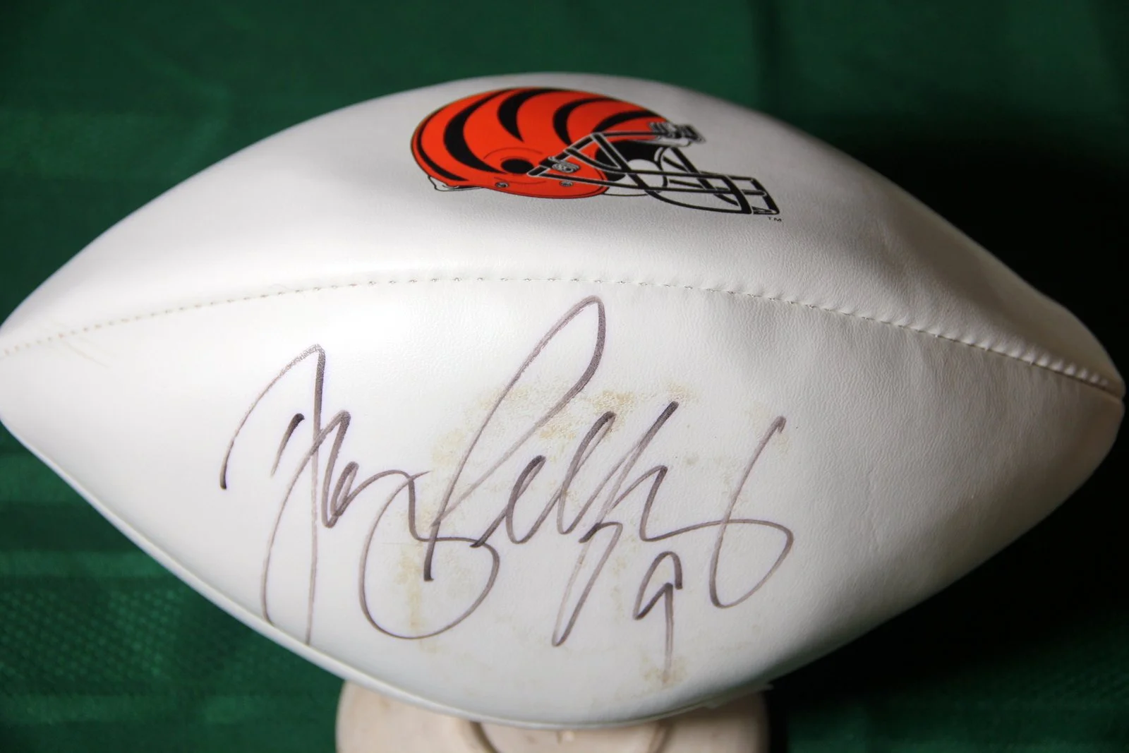 Doug Pelfrey Signed Football