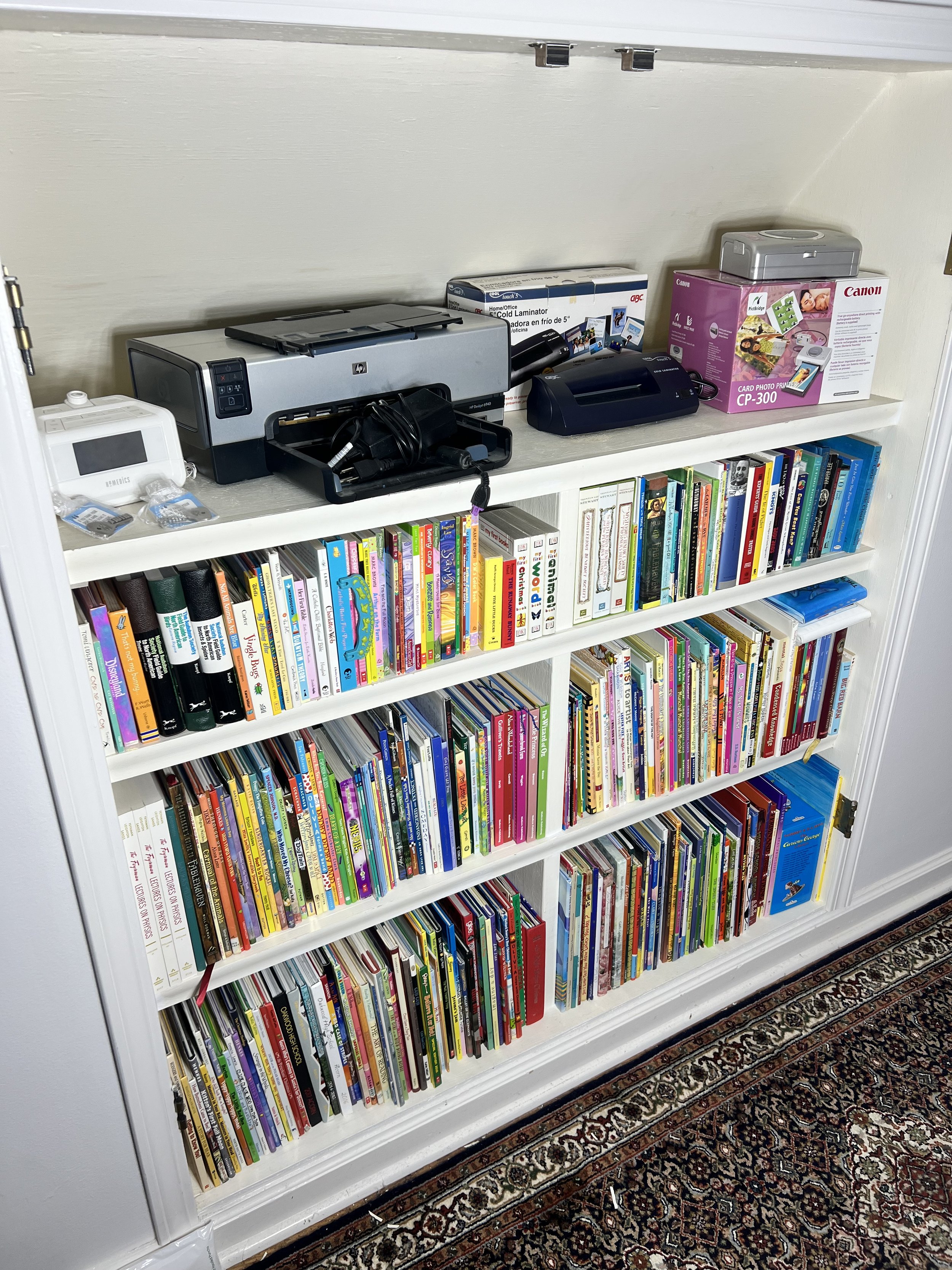 Extensive collection of children's books