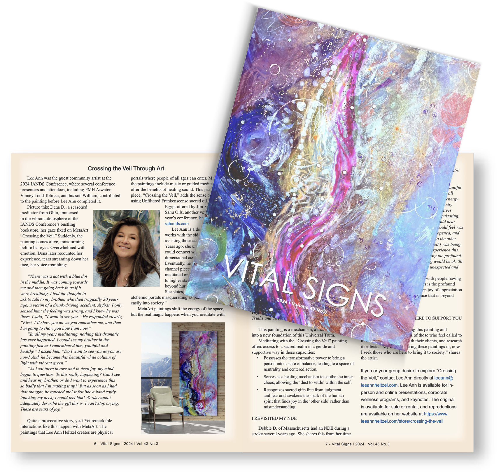 IANDS VITAL SIGNS MAGAZINE FEATURE ARTICLE