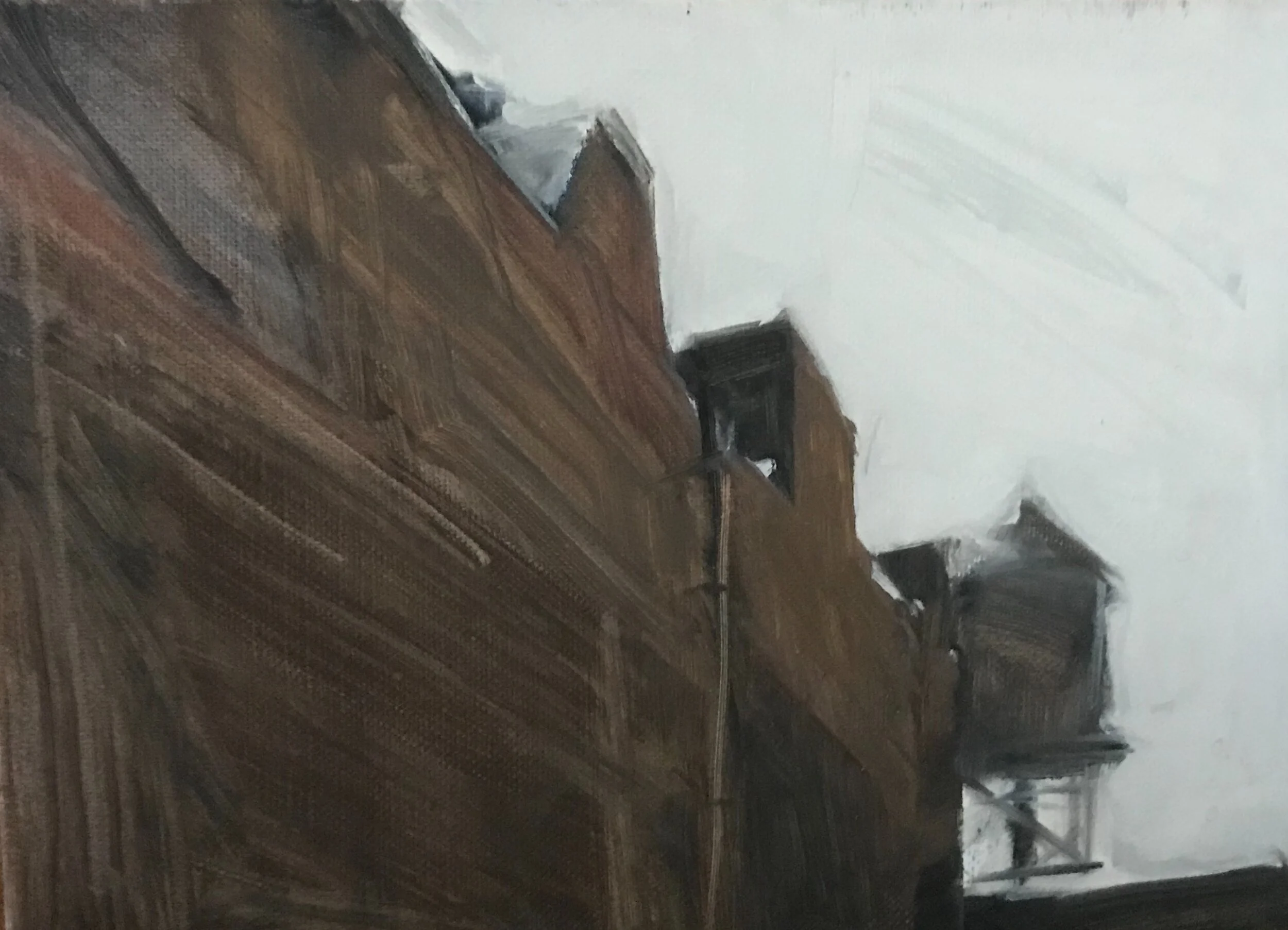 Untitled, oil on canvas
