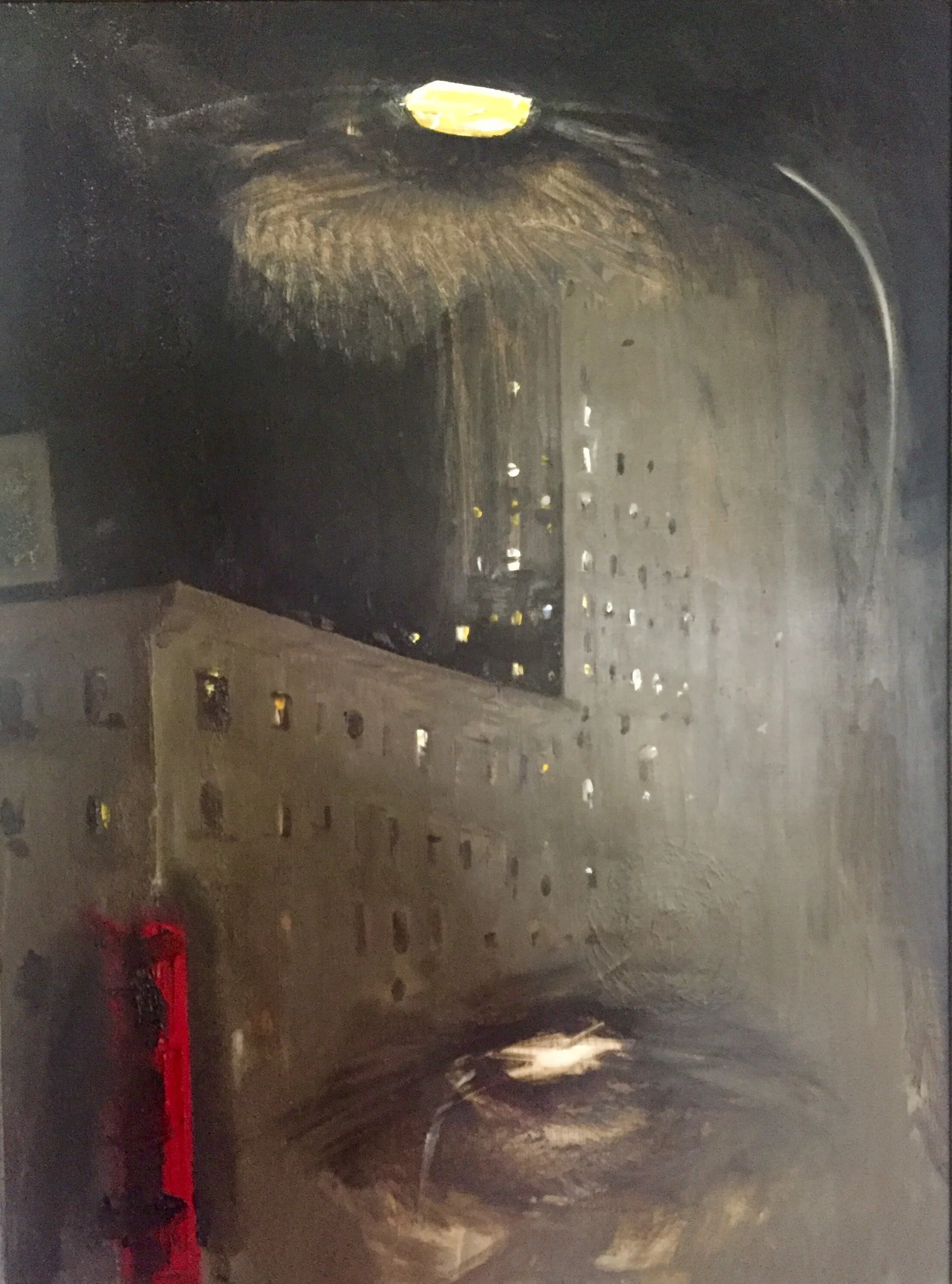 Twenty Third Street, oil on canvas