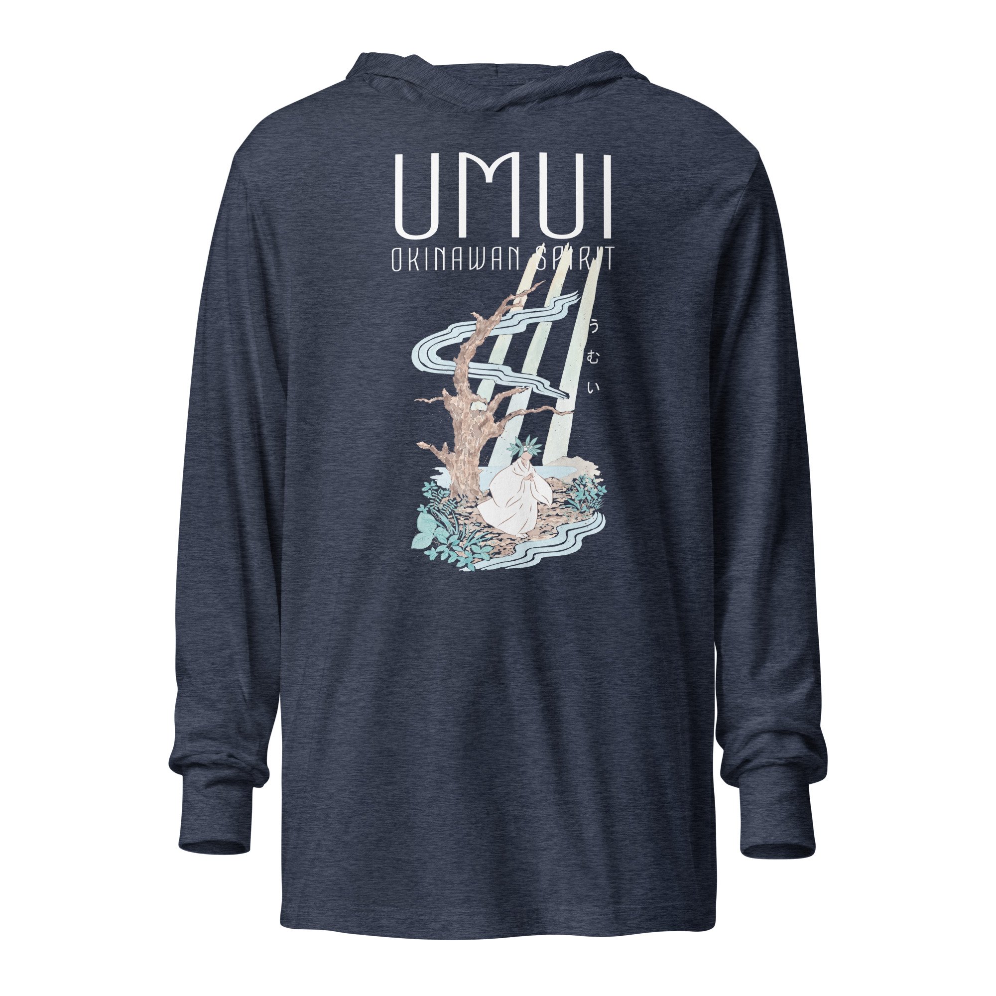 unisex-hooded-long-sleeve-tee-heather-navy-front-66f5a3122827a.jpg