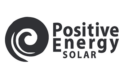 positive energy solar logo