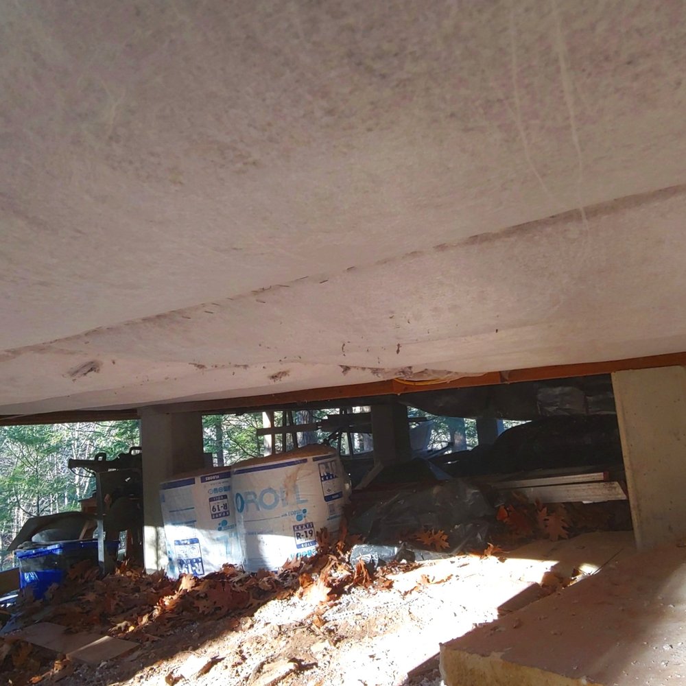 Exposed Crawl Space with Dirt Floor