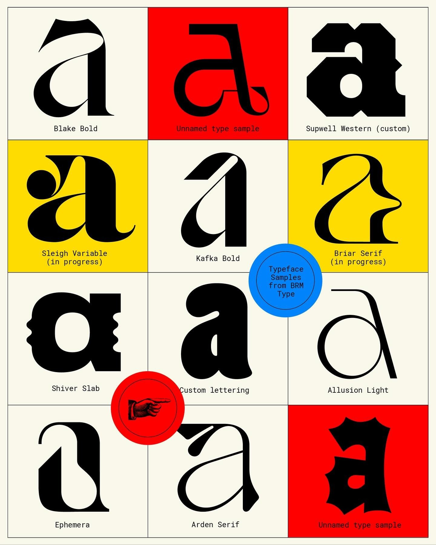 Experimental type design by @barrettrmdesign 🔥 Which one is your favorite from the mix?!

#typedesign #typography #goodtype #strengthinletters #typeyeah