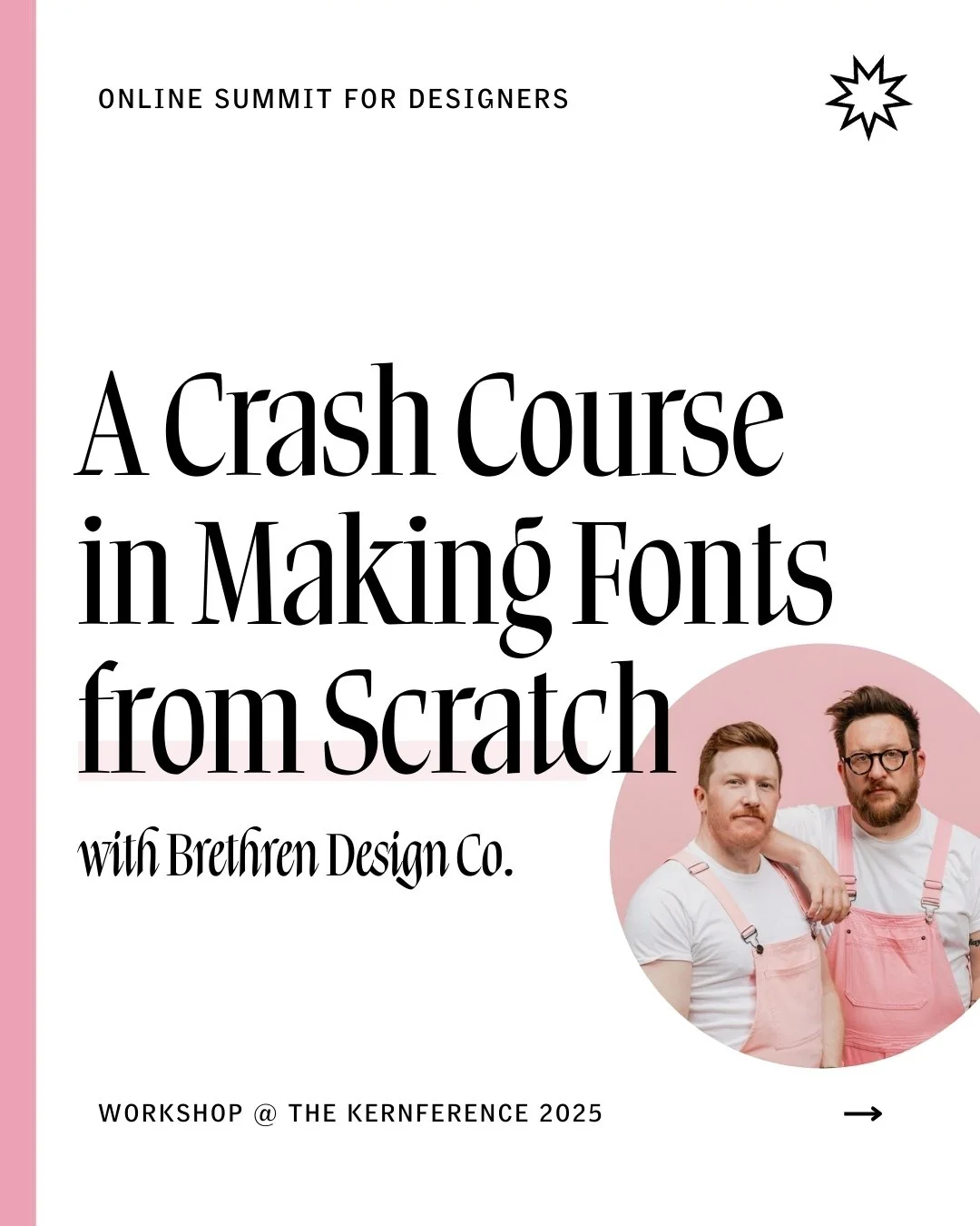 These workshops are just day ONE of The Kernference this year 🤯 We are only one week away. Have you grabbed your ticket yet?! 

On days 2 and 3, learn from top industry pros like...

🧠 @ellenlupton: Design royalty. Typography sage. You already know