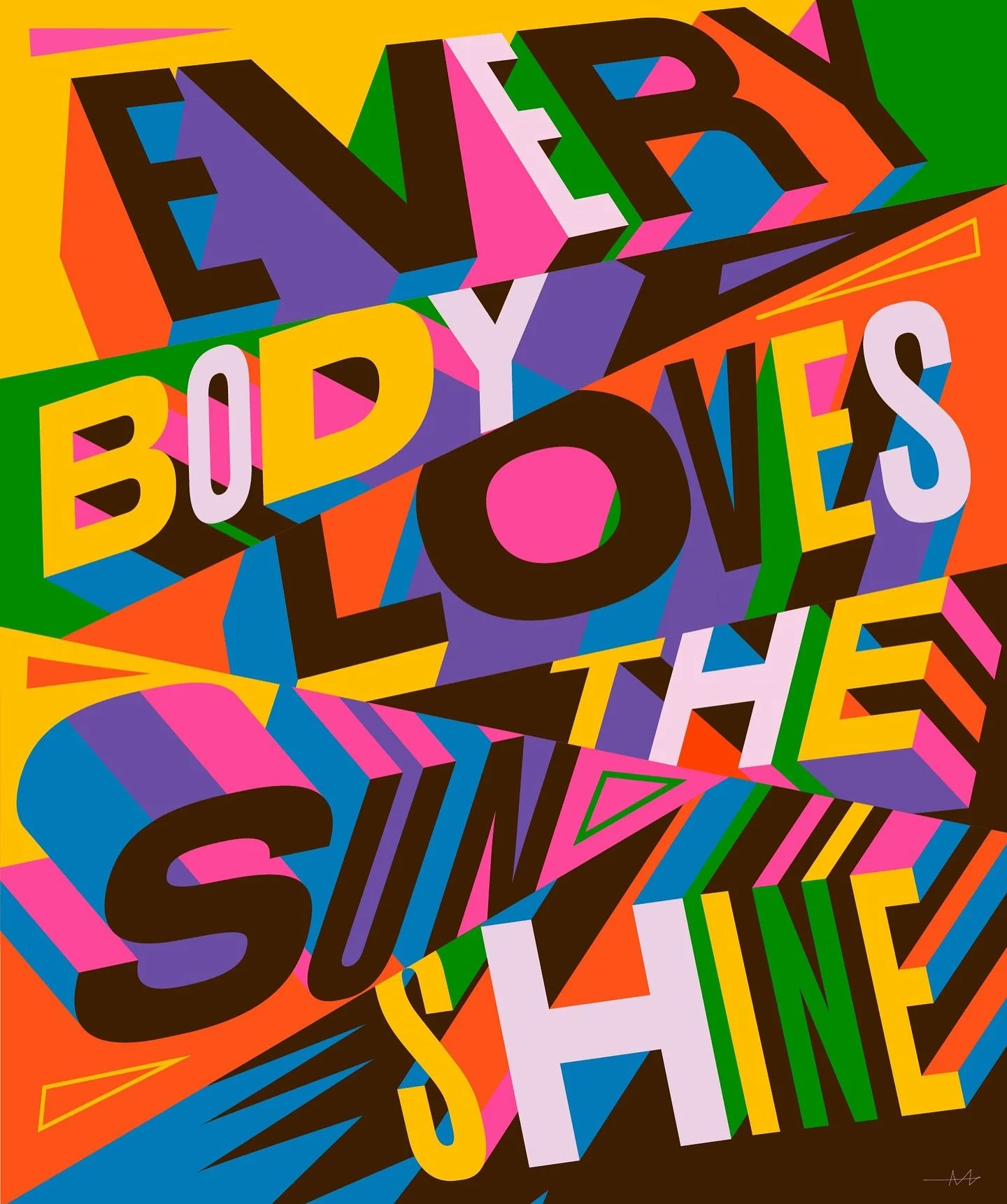 Type design by @holymolyuk 🔥 Missing the long sunny days right now 😮&zwj;💨

#goodtype #typography #typedesign