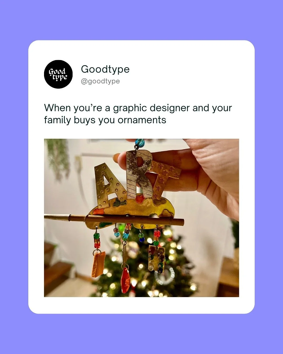 What do your friends and family think you do for work?! No shade to the ornaments 😂 

#graphicdesignhumor #graphicdesigncommunity #graphicdesigner