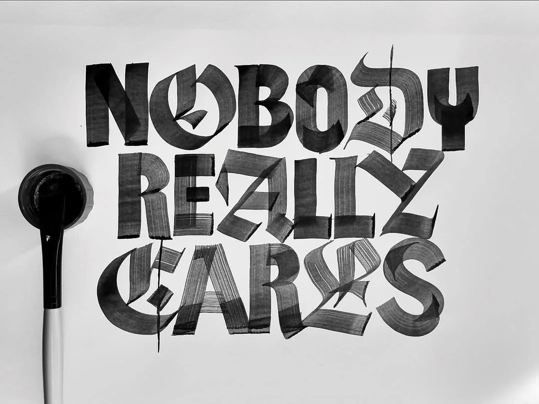 Today's featured artist is @maxone_letter 🔥 #blackletter #letteringart #lettering #handlettering #goodtype