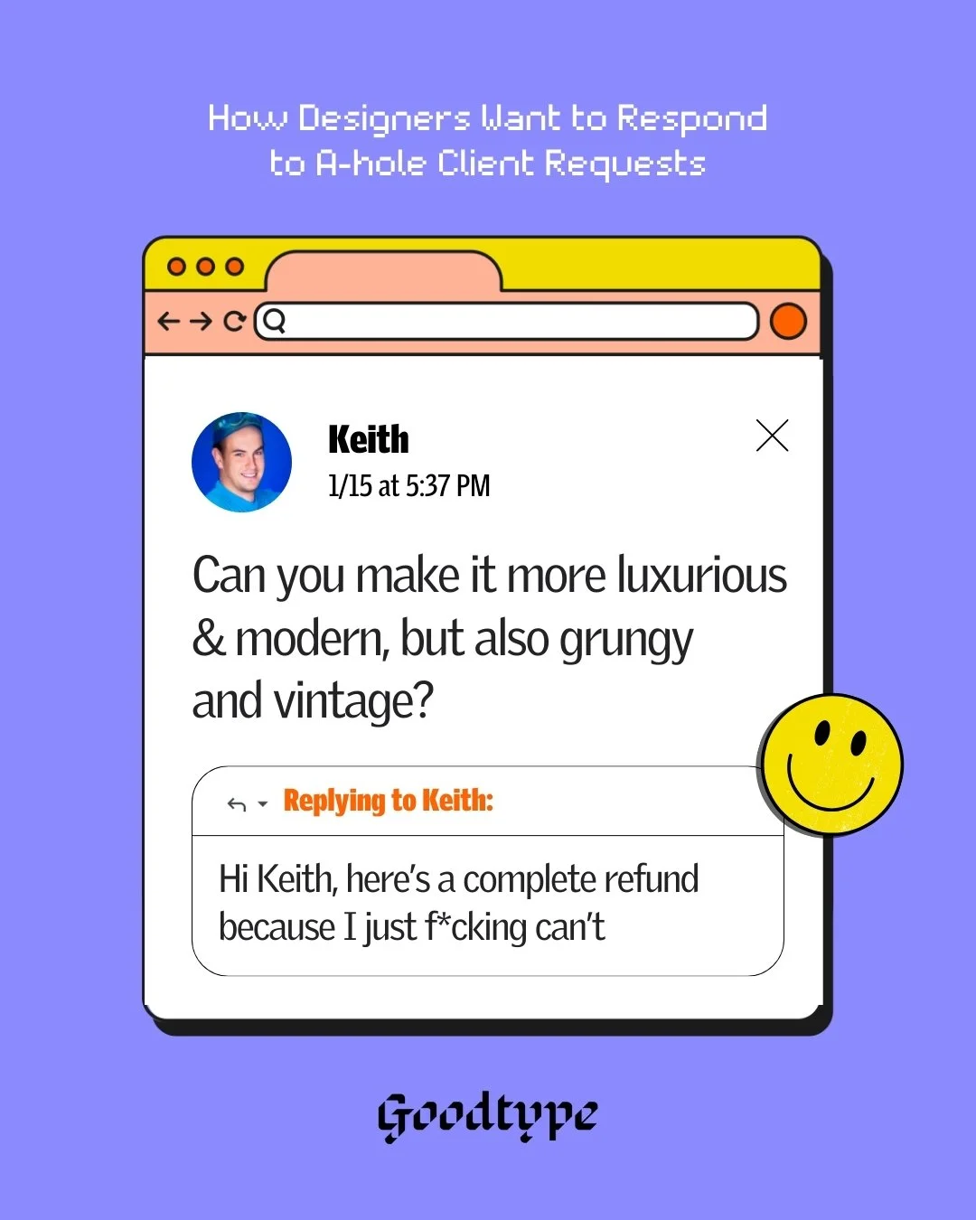 Dealing with &ldquo;difficult&rdquo; clients is unfortunately a skill every graphic designer needs to practice, but there are ways to make it easier for everyone👇🏻

DO: Set Clear Expectations 

You can use a contract to define things like how many 
