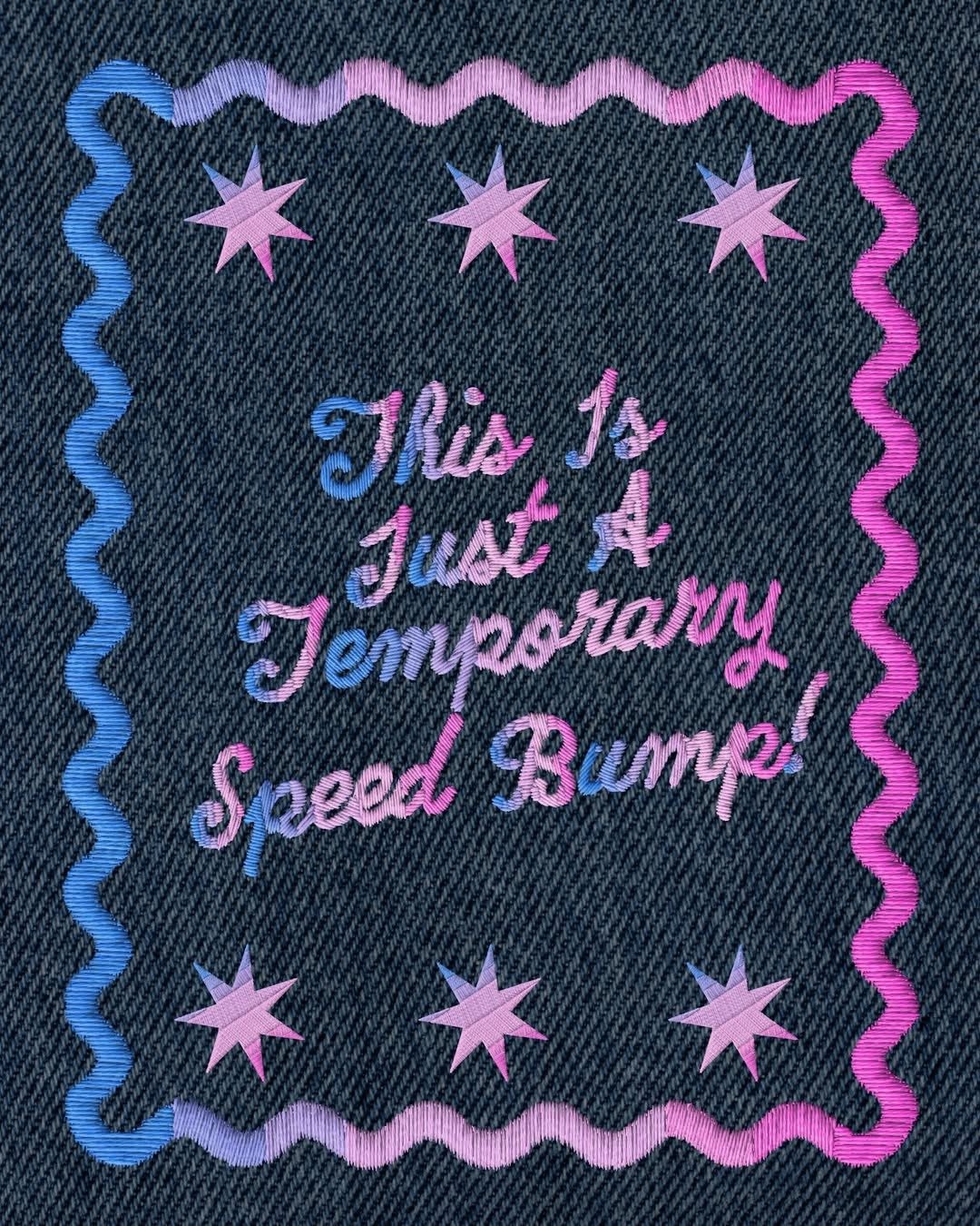 Today's featured artist is @givelovestudio! Using a gradient embroidery effect in Adobe @photoshop. If you're looking for the tutorial, follow @givelovestudio when she shares it so you can test it, too! 😍

#goodtype #graphicdesigner #typography #typ