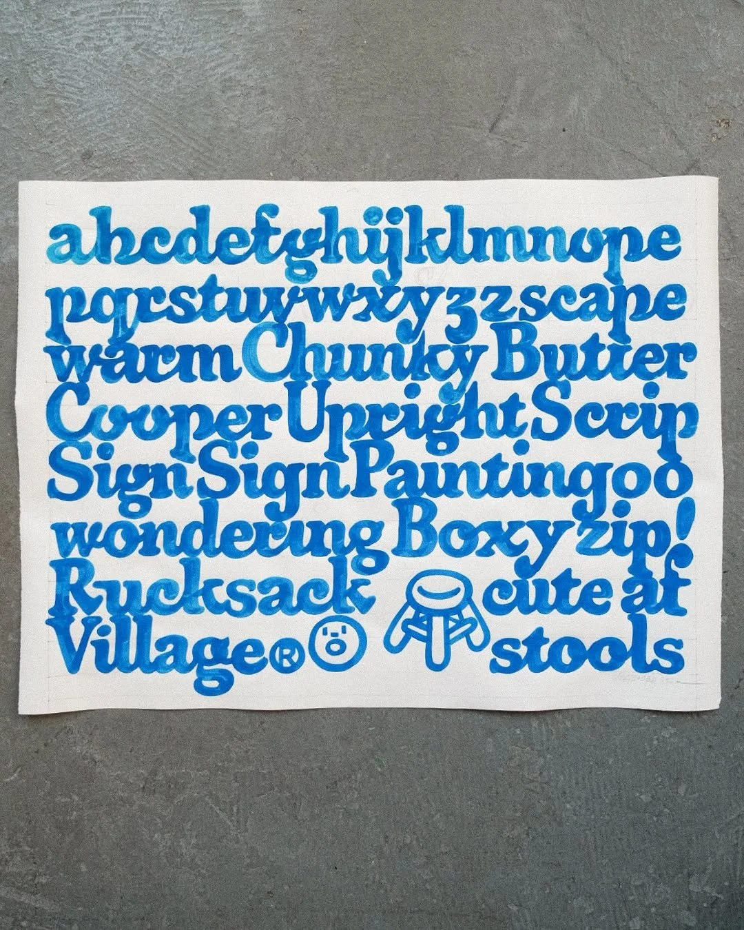 Lettering art by @tokyonegi 🔥 These chunky letterforms creating a 'Cooper Script' are EVERYTHING 😍

#goodtype #typedesign #letteringart #fontdesign #strengthinletters