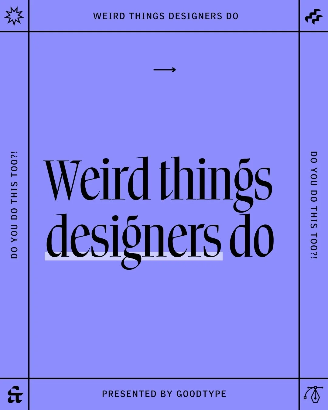 What overused font makes you cringe whenever you see it out in the wild? We&rsquo;ll go first 👇🏻

Comment "SLACK" and we'll send you a link to join our online community!

Connect, ask questions, receive constructive feedback from people w