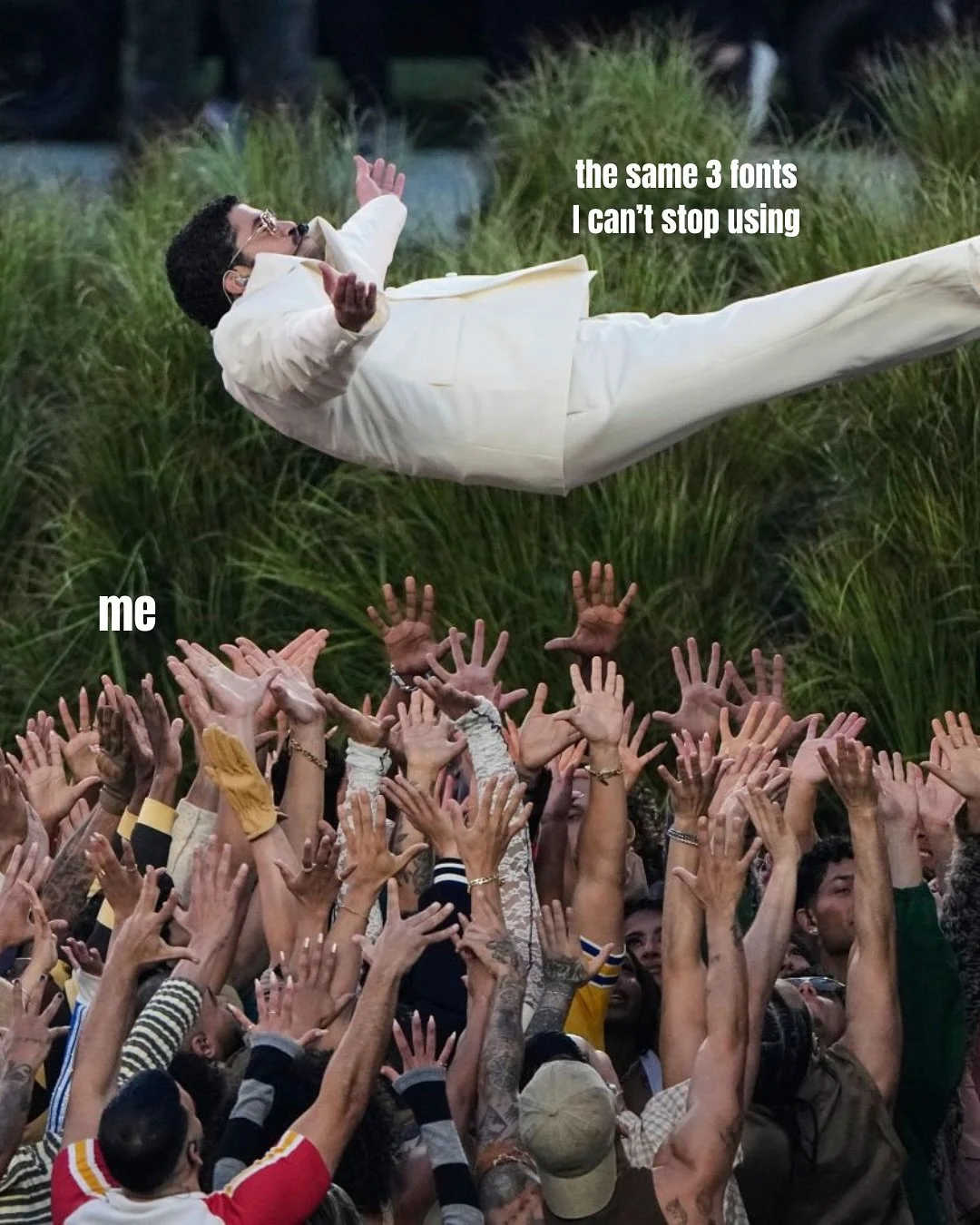 The last one actually upsets me 😭 

Wanna meet people who get you the most? Join our community on Slack! 

Comment &ldquo;SLACK&rdquo; and we&rsquo;ll send you the invite! 

#goodtype #designhumor #designmemes #graphicdesigner #typedesign