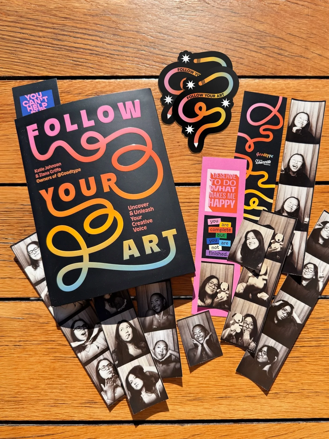 Come celebrate with us tomorrow March 18th 6-8PM @roommatecollectiveatx March 18 6-8PM. 

We&rsquo;ll be partying for the release of our new book, Follow Your Art. Join us for crafts, book signing, limited edition @roommatecollectiveatx merch, drinks