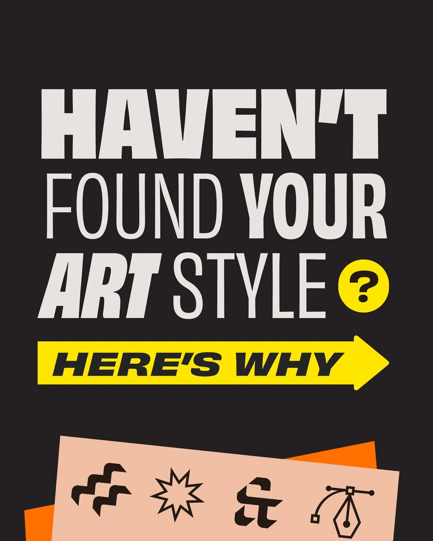 Can&rsquo;t seem to find your style? Maybe you&rsquo;re asking the wrong question&hellip;🥵

Most artists are taught that success looks like niching down, picking a lane, and sticking to it. To build a brand around one aesthetic and &ldquo;don&rsquo;