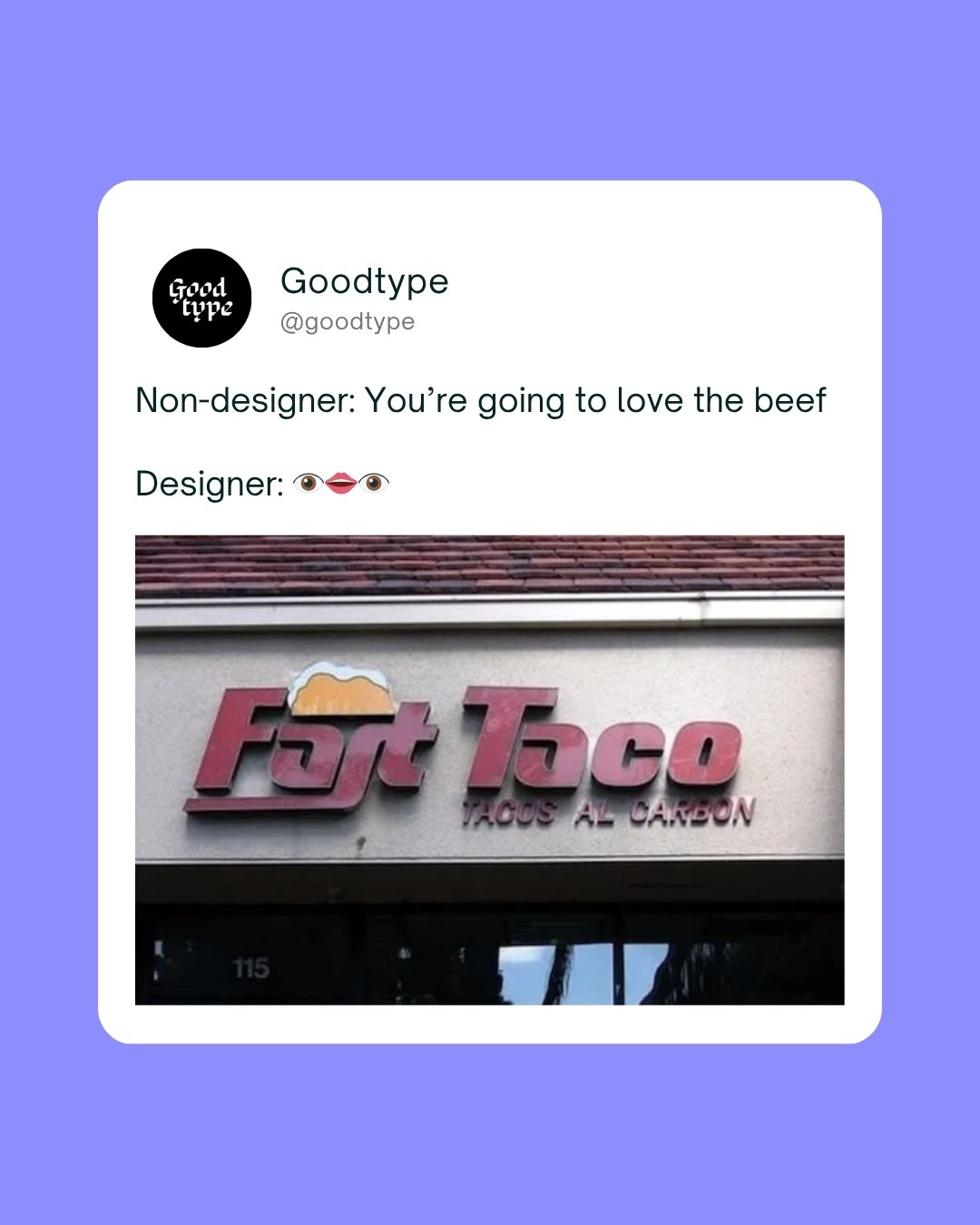 Designers when the weather is finally nice, wishing they never left the house 😫 Any guesses what the last one is supposed to be? 

#designhumor #graphicdesigner #graphicdesignmeme #graphicdesignhumor #typedesignfails