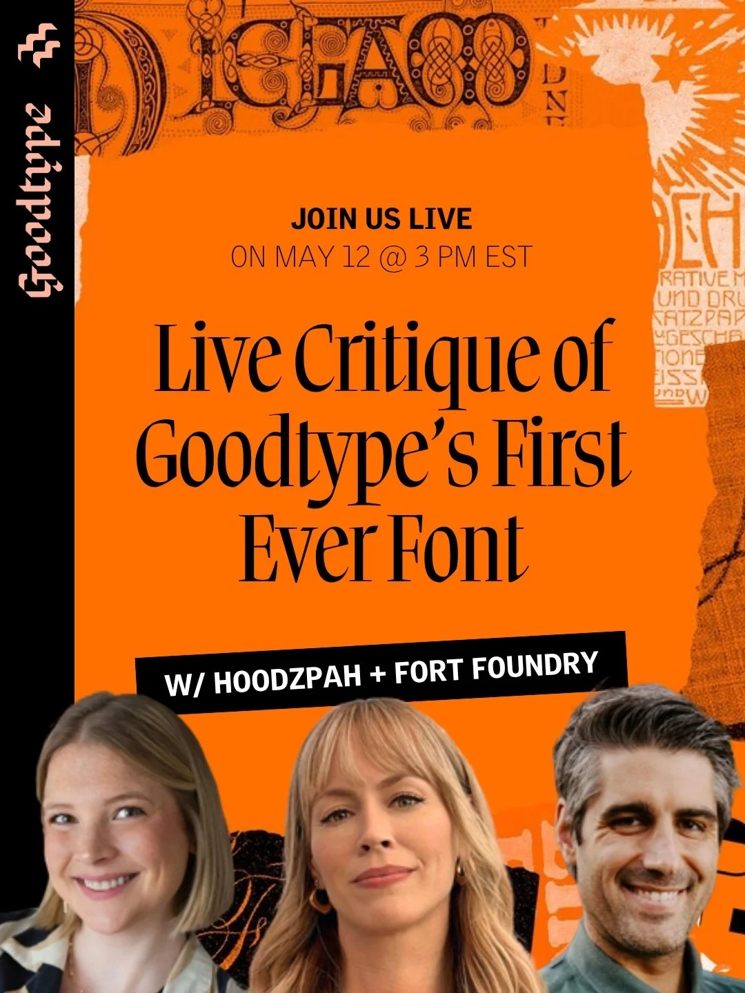 Katie is working on her first font, and she asked @hoodzpahdesign and @fortfoundry to give it a no-holds-barred critique! Learn from the best as they share pros, cons, features, suggestions, and their best tips for making a font sell.

Comment &ldquo