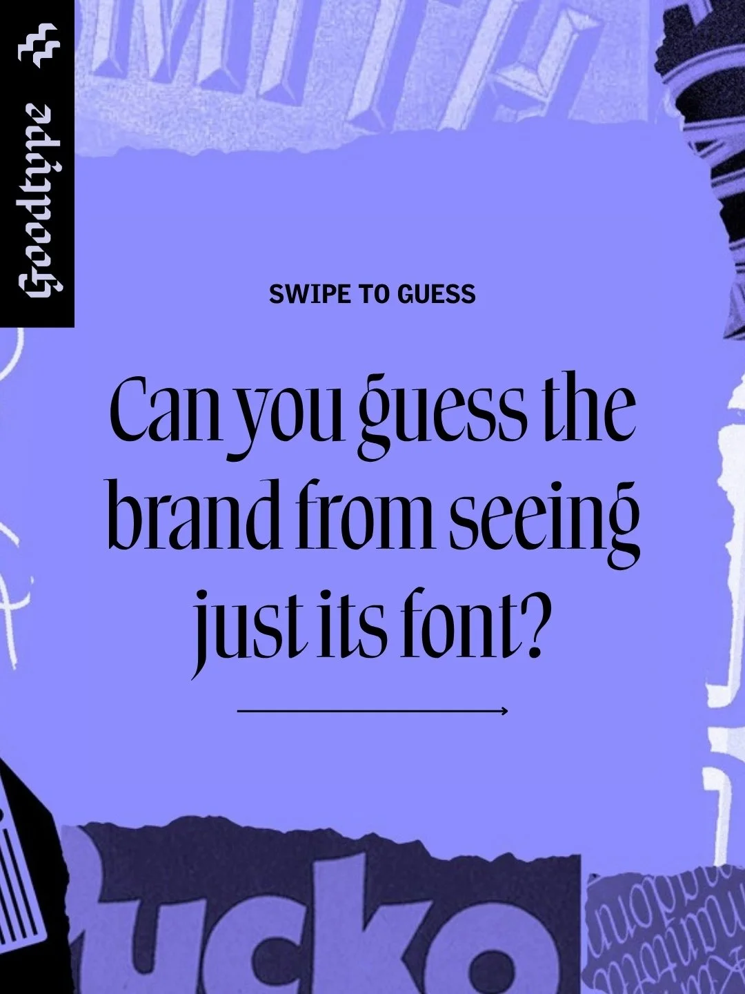 Can you guess the brand by its font? We&rsquo;ve been LOVING @lizmmosely&rsquo;s series, Guess the Brand From One Color, and wanted to add to the fun!

#goodtype #typedesign #typography #branddesigner #artistsmeanbiz