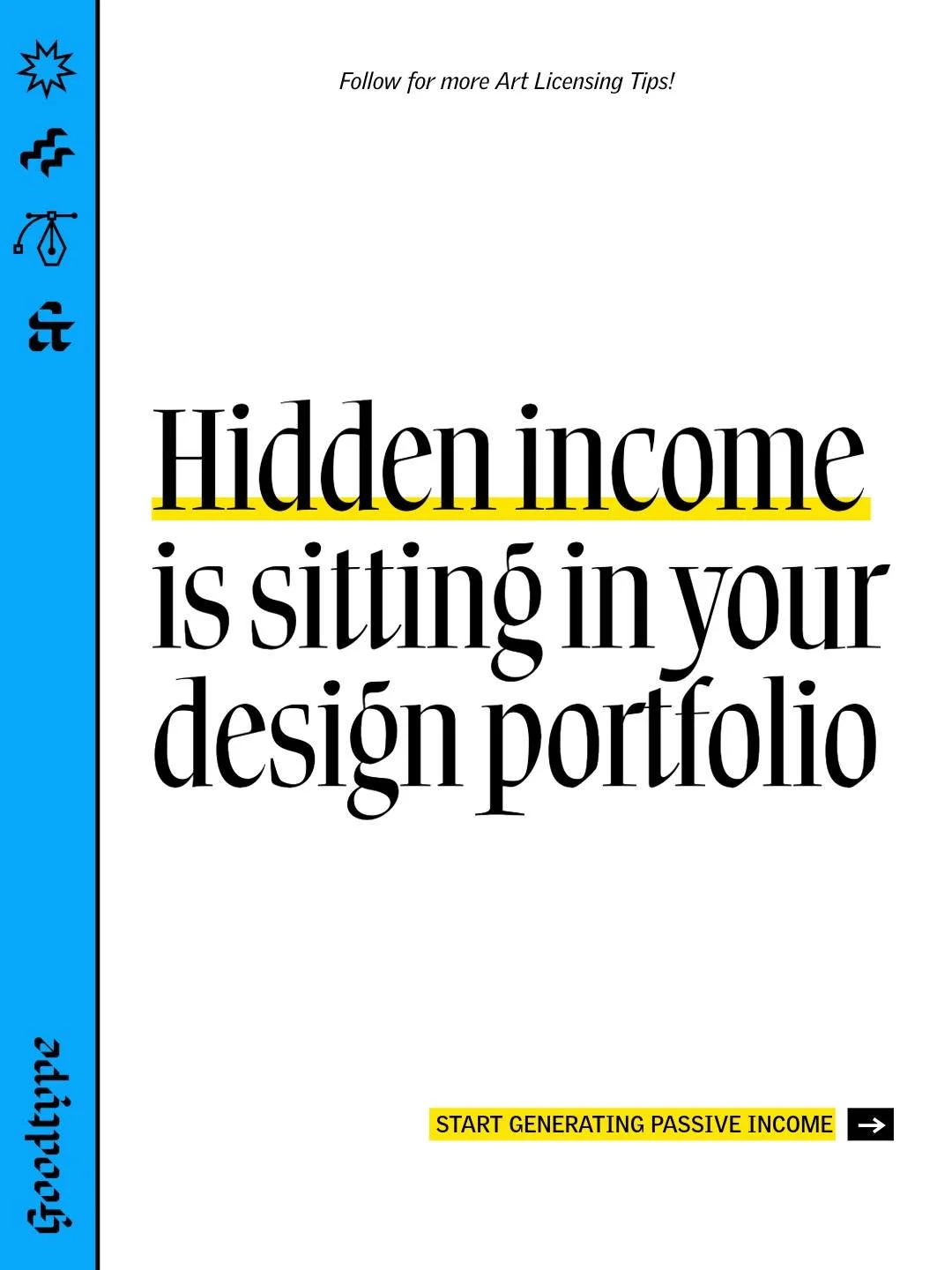 The income stream most artists don&rsquo;t even know exists 👇🏻

If you&rsquo;ve ever finished a piece, sold it once, and moved on&hellip; You might be leaving serious money on the table.

Art licensing lets you earn royalties from artwork you&rsquo