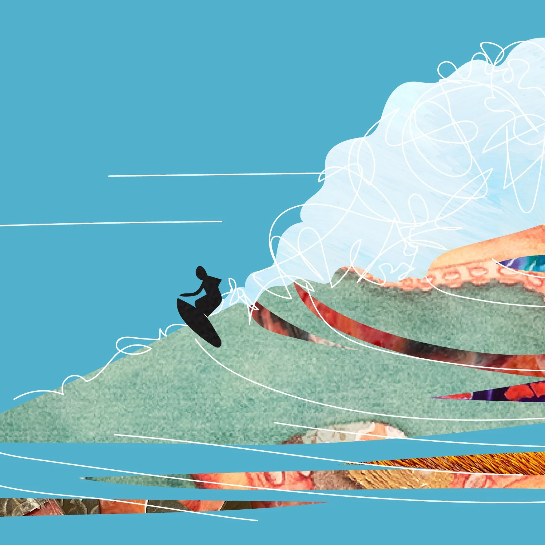 "RIDING THE WAVE" Virtual Art Exhibition