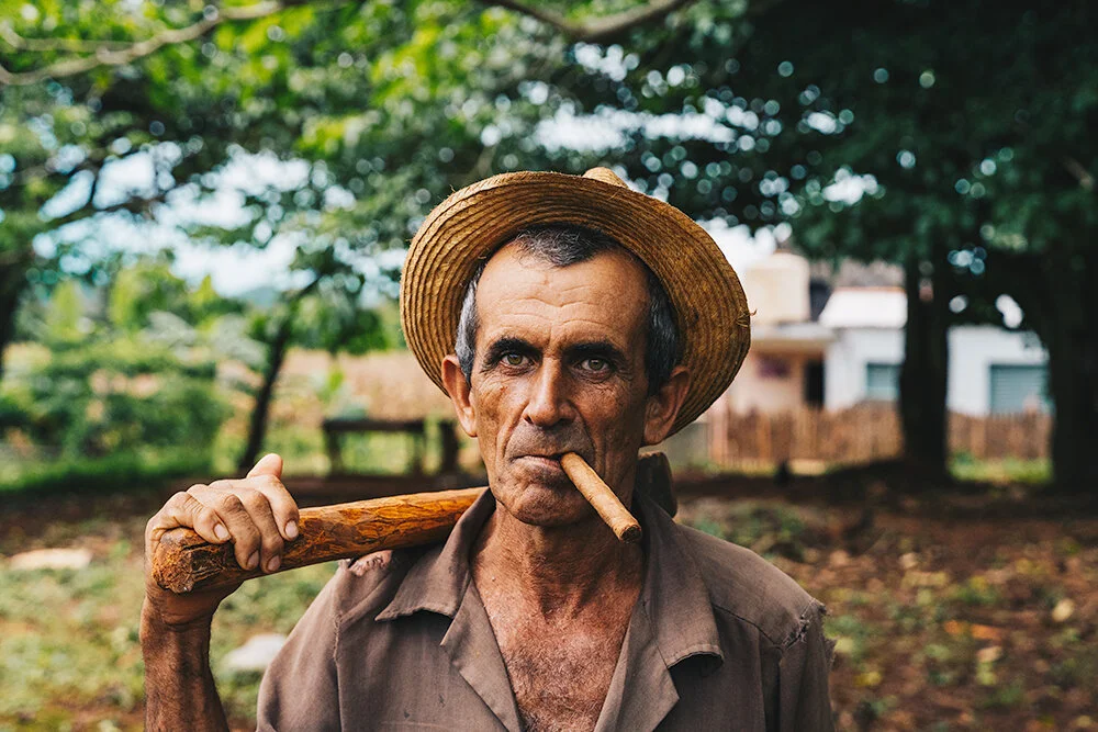  Portrait photograph by Stewart Maclean of Charlottetown, PEI. Serving the island and Maritimes. Photo taken in Vinales, Cuba. 