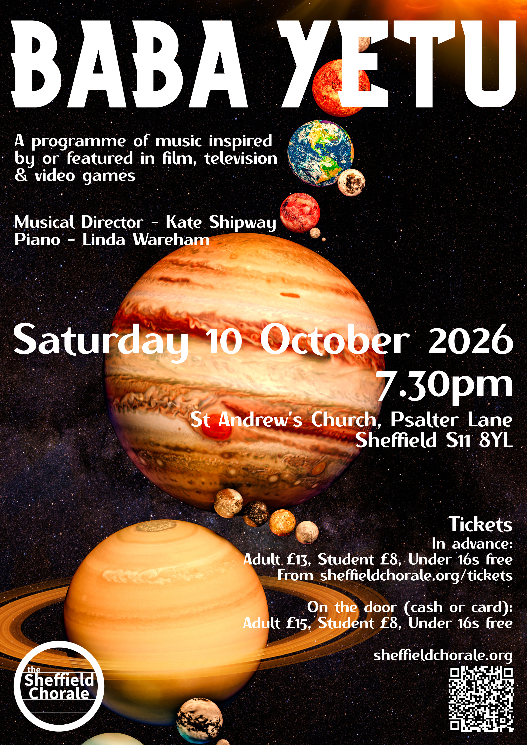 Autumn concert at St Andrews Psalter Lane