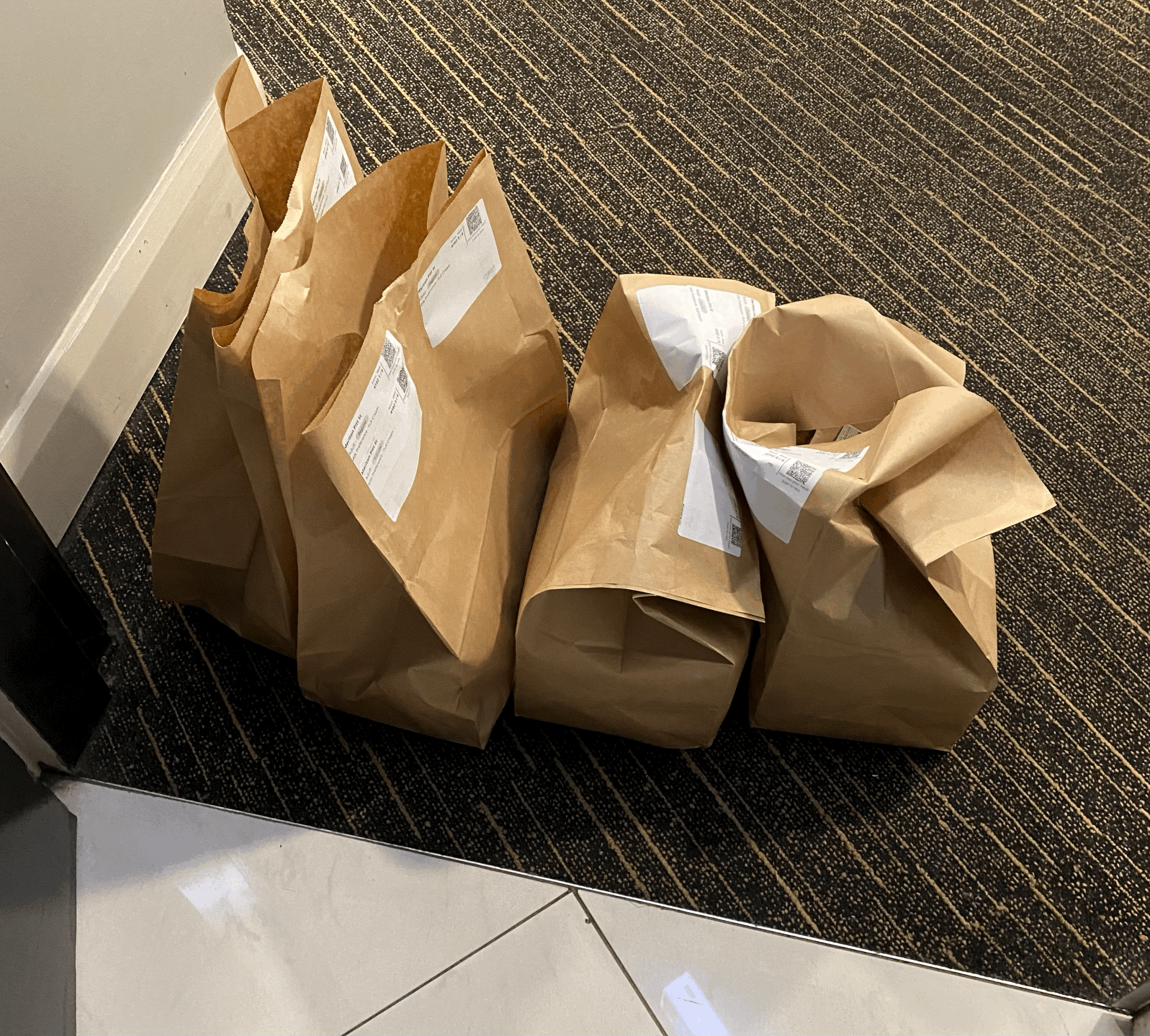 The most exciting part of the day was when there was a knock at the door - which usually meant a meal delivery. We didn’t have a menu in advance like some hotels do, so it was a mystery box every time. The mood for the rest of the day could almost be determined by that knock!