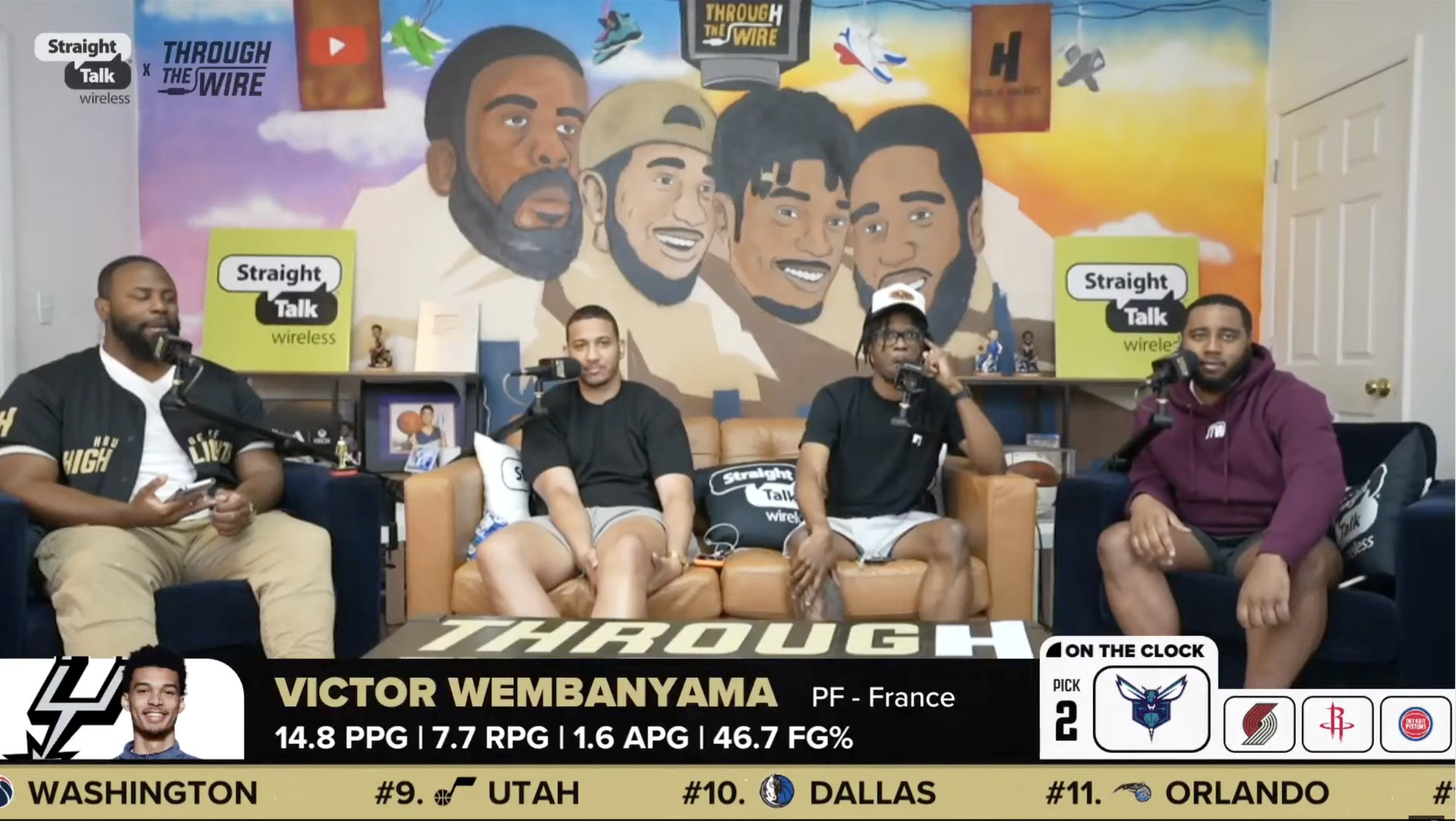 House of Highlights x Through the Wire Podcast LIVE STREAM the NBA DRAFT