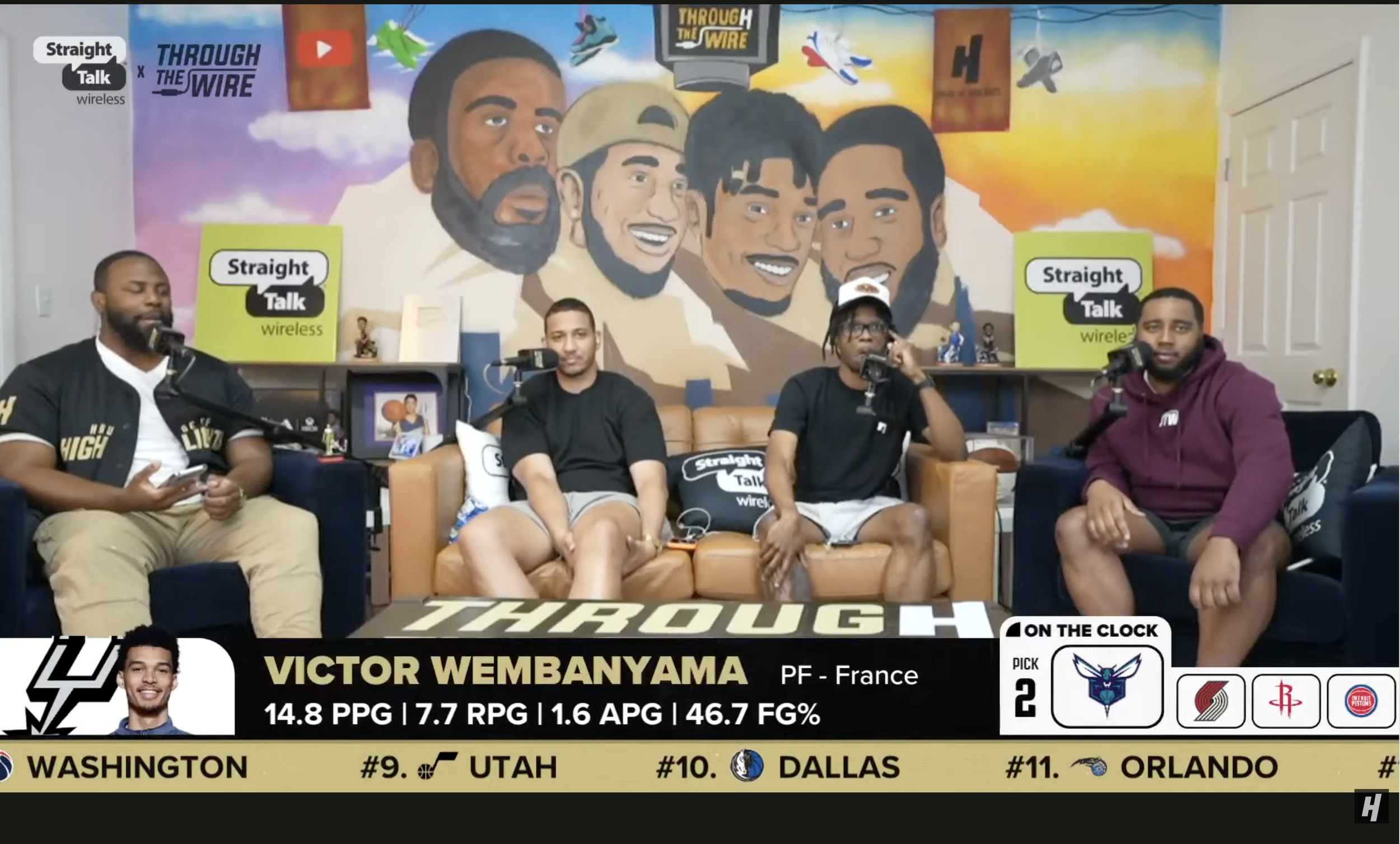 HoH x TTW React Live to NBA Draft