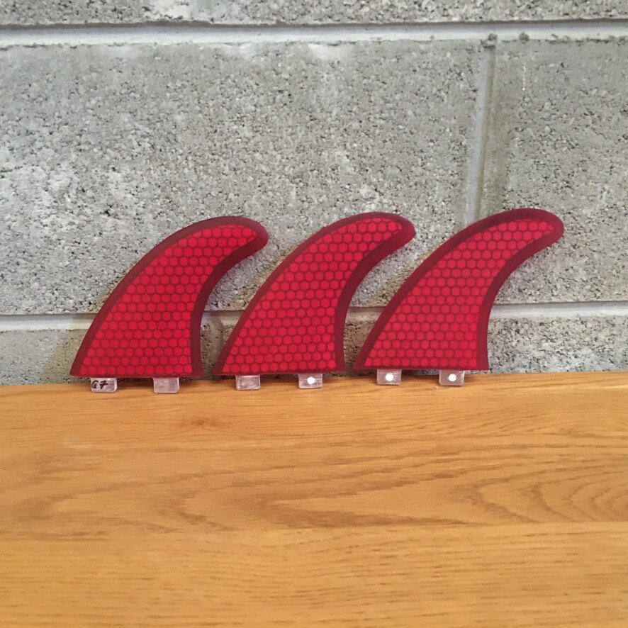 Bigsurf FCS Thruster Fin Set Red 1.jpeg