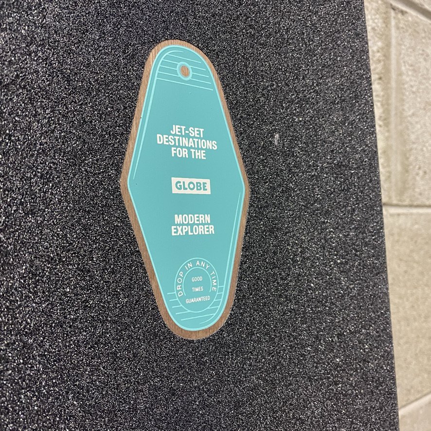 Globe Bannerstone 41 Skateboard at Bigsurf 1.jpeg