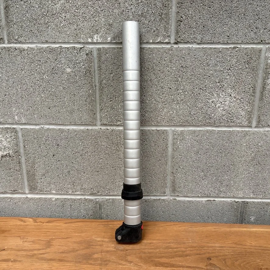 USED Euro pin aluminium SDM mast extension (plastic collar)