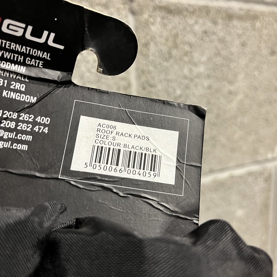 Gul Roof Rack Pads at Bigsurf.jpeg