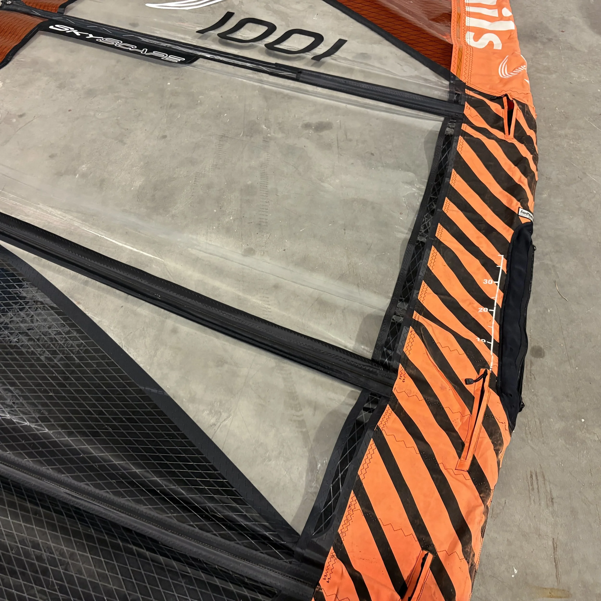 USED LoftSails Skyscape 7.7 at Bigsurf Windsurf Shop 14.JPG