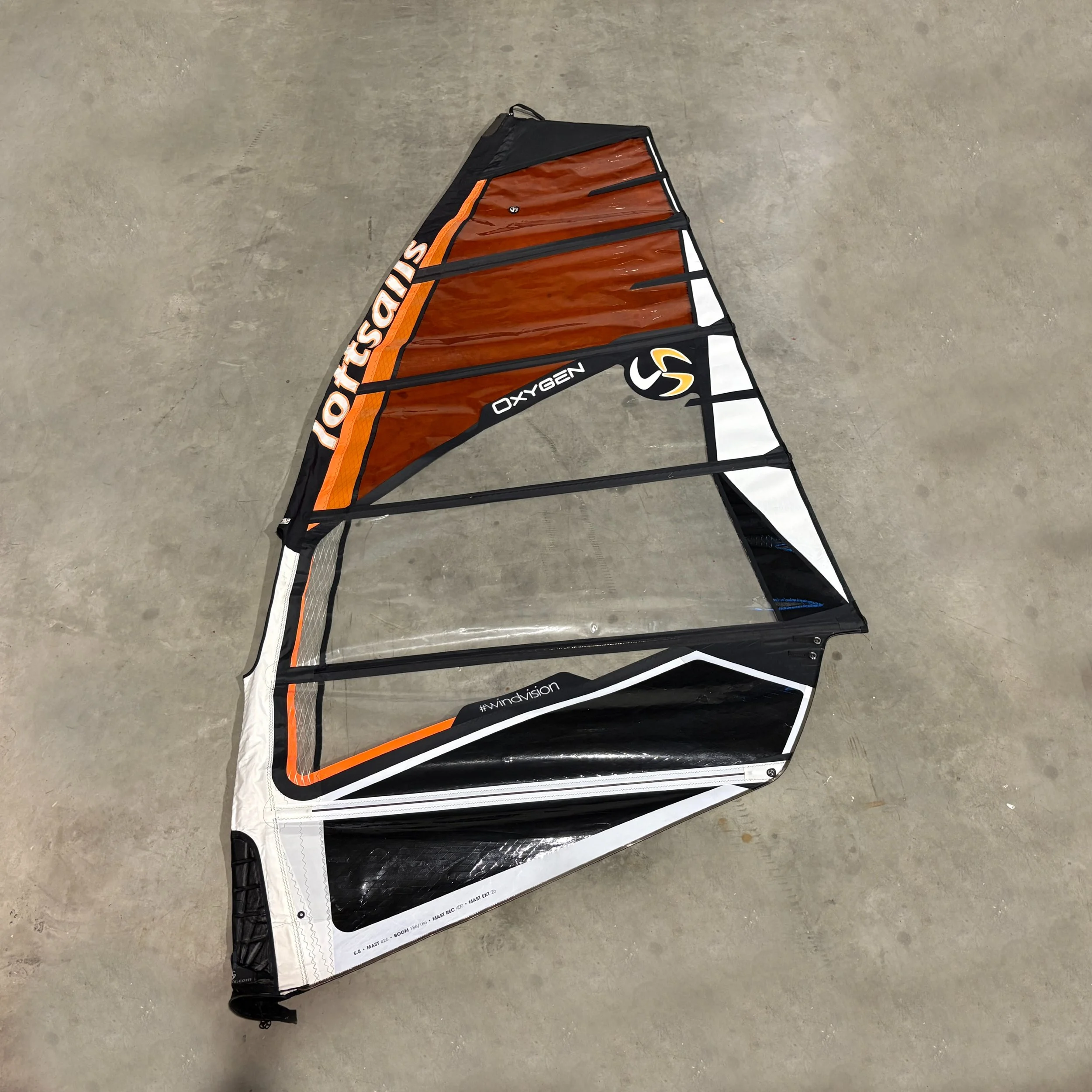 USED LoftSails Oxygen 5.8m at Bigsurf Surf Shop 333333.jpg
