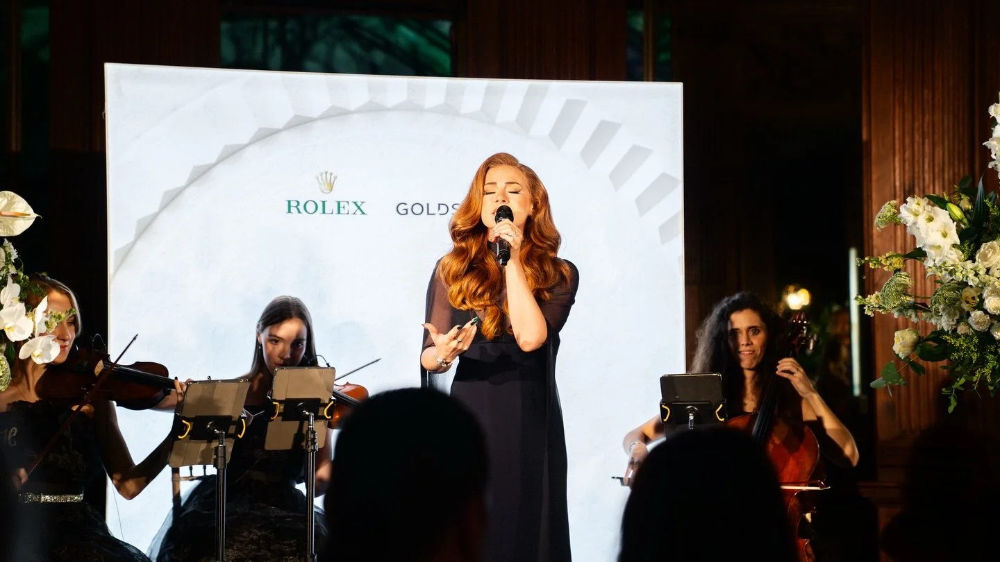 Two unforgettable days performing at the magnificent Thornton Manor for Watches of Switzerland, accompanying the powerful voice of @itsredredred ✨

A truly magical atmosphere where voice and strings came together to create something special for such 