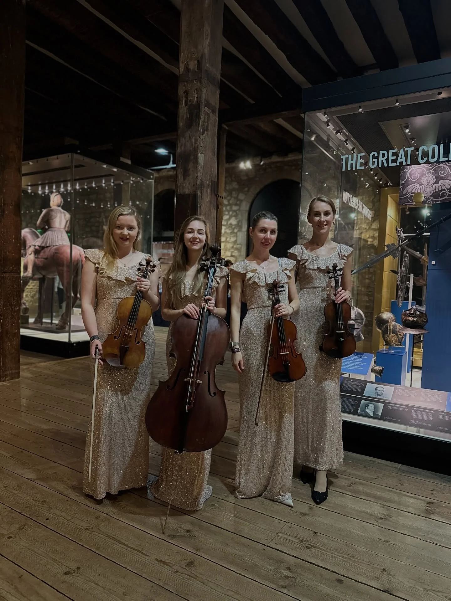 A beautiful moment at the White Tower, Tower of London. 
Honoured to perform in one of the most historic and iconic landmarks in the UK.
Music, history and elegance &mdash; the perfect combination for an unforgettable corporate evening.

#halostrings