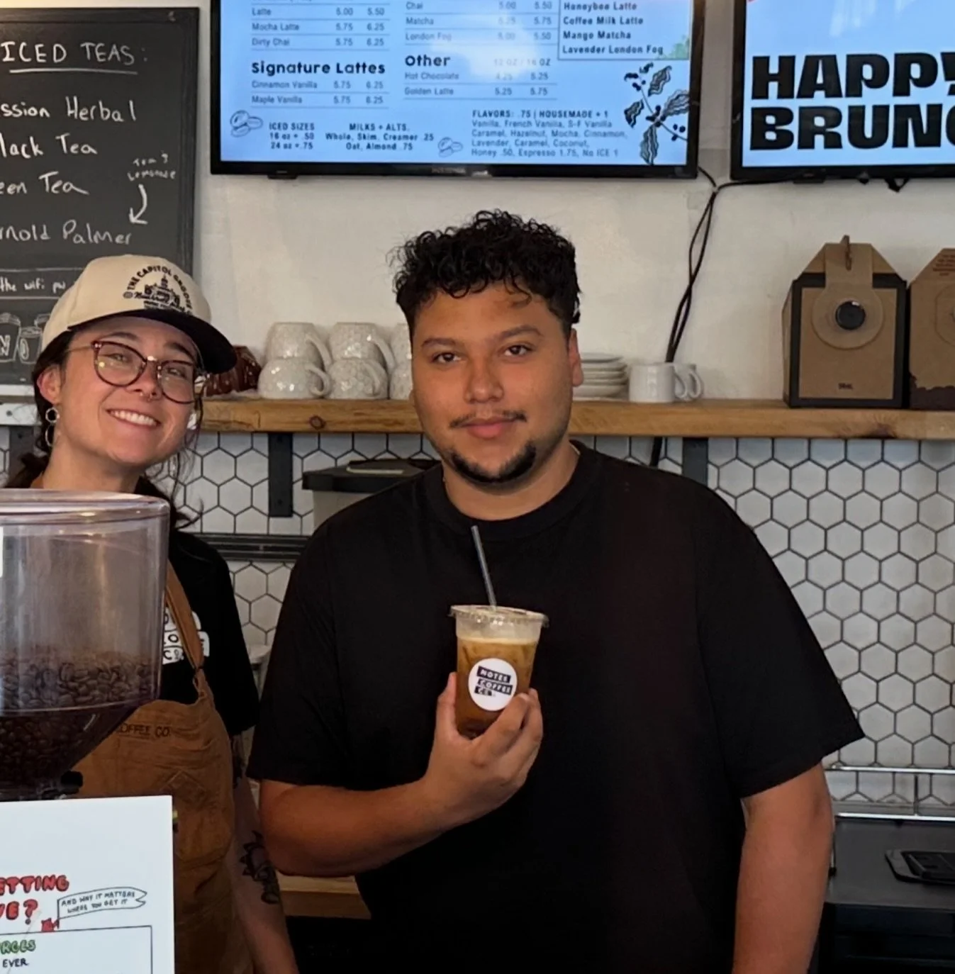 Everyone help us wish our lovely barista, David, a very Happy Birthday! You have until 2 PM to send him good wishes in person! 🤩🎂🥳