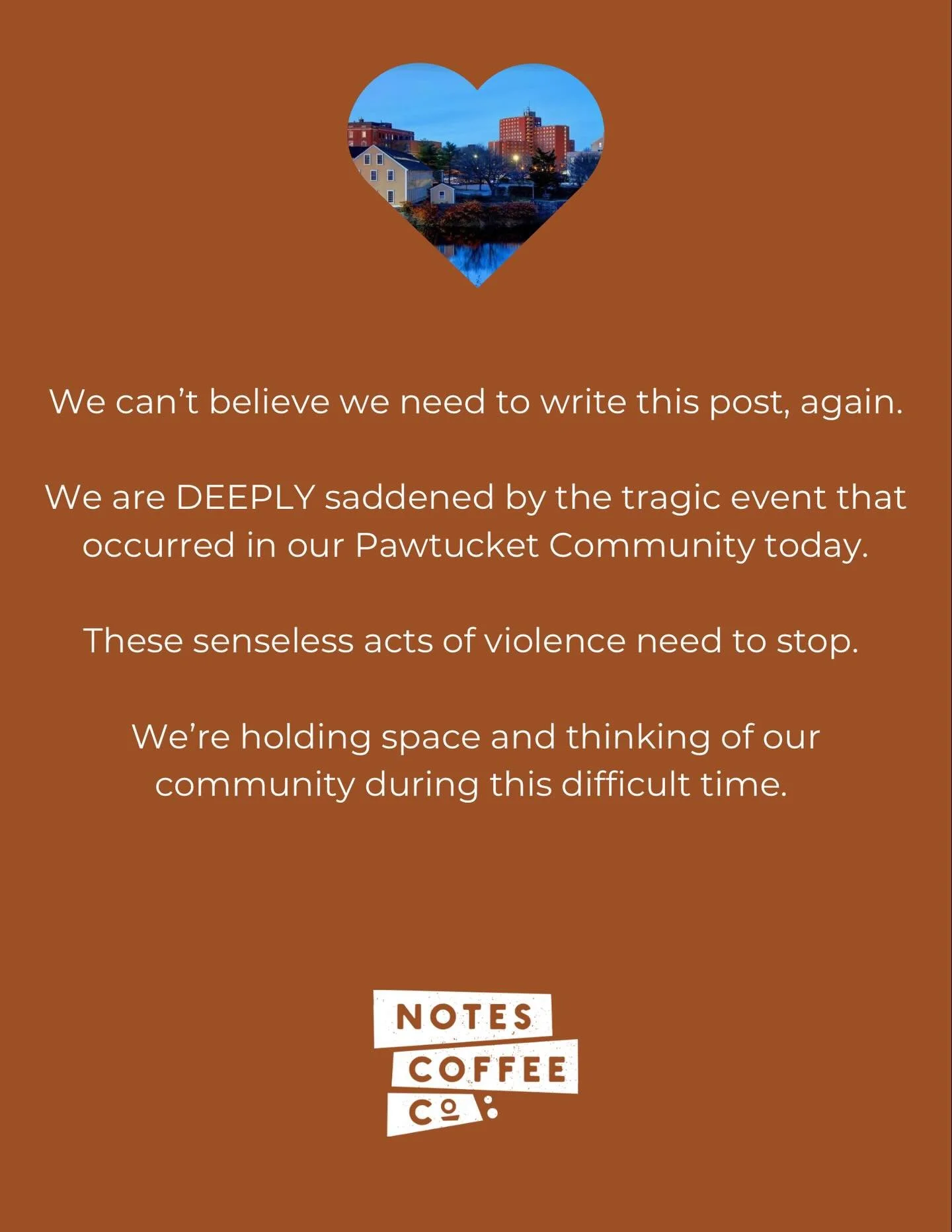 Pawtucket, holding you close. 🙏🏼