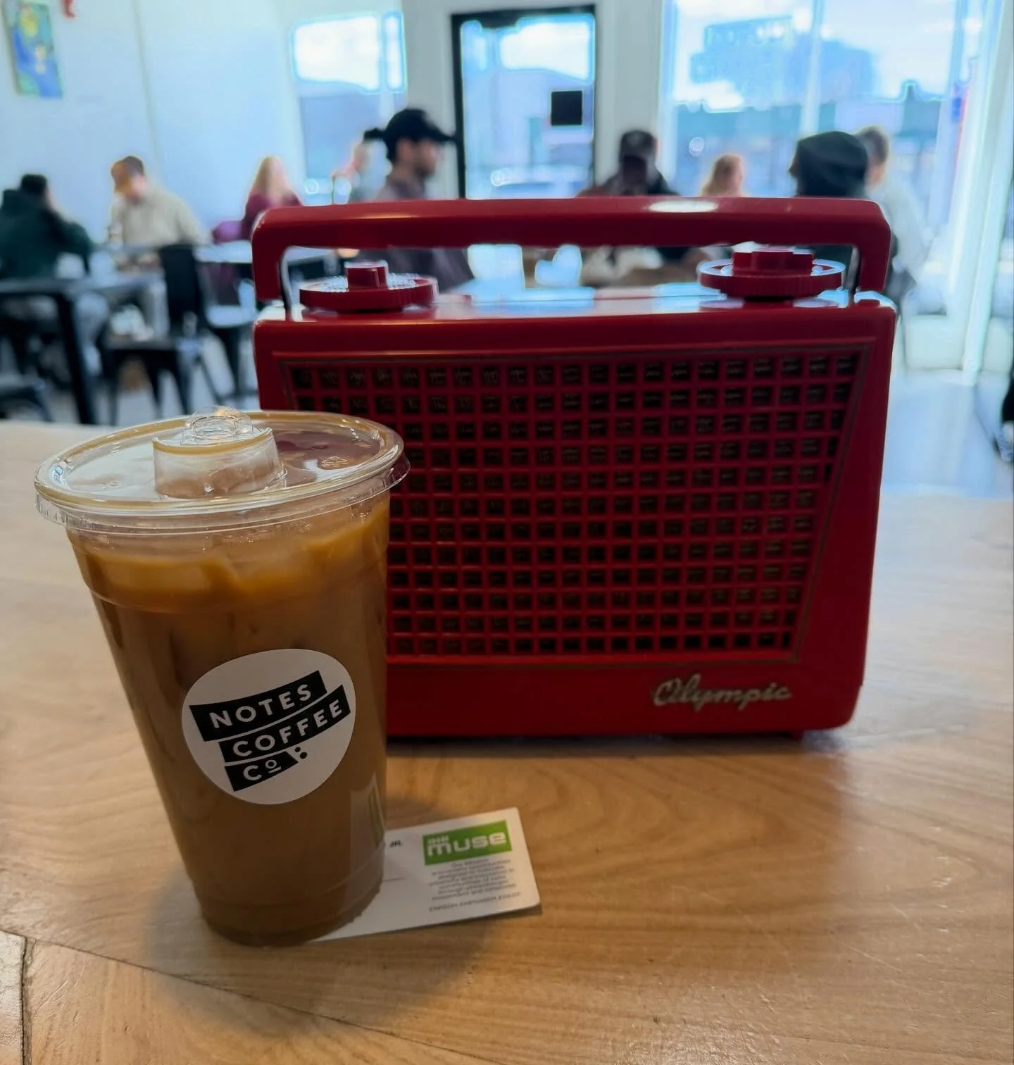 Shoutout to Juan from @museofri for our new 1956 Olympic radio. Thanks for the gift! ✌🏼📻