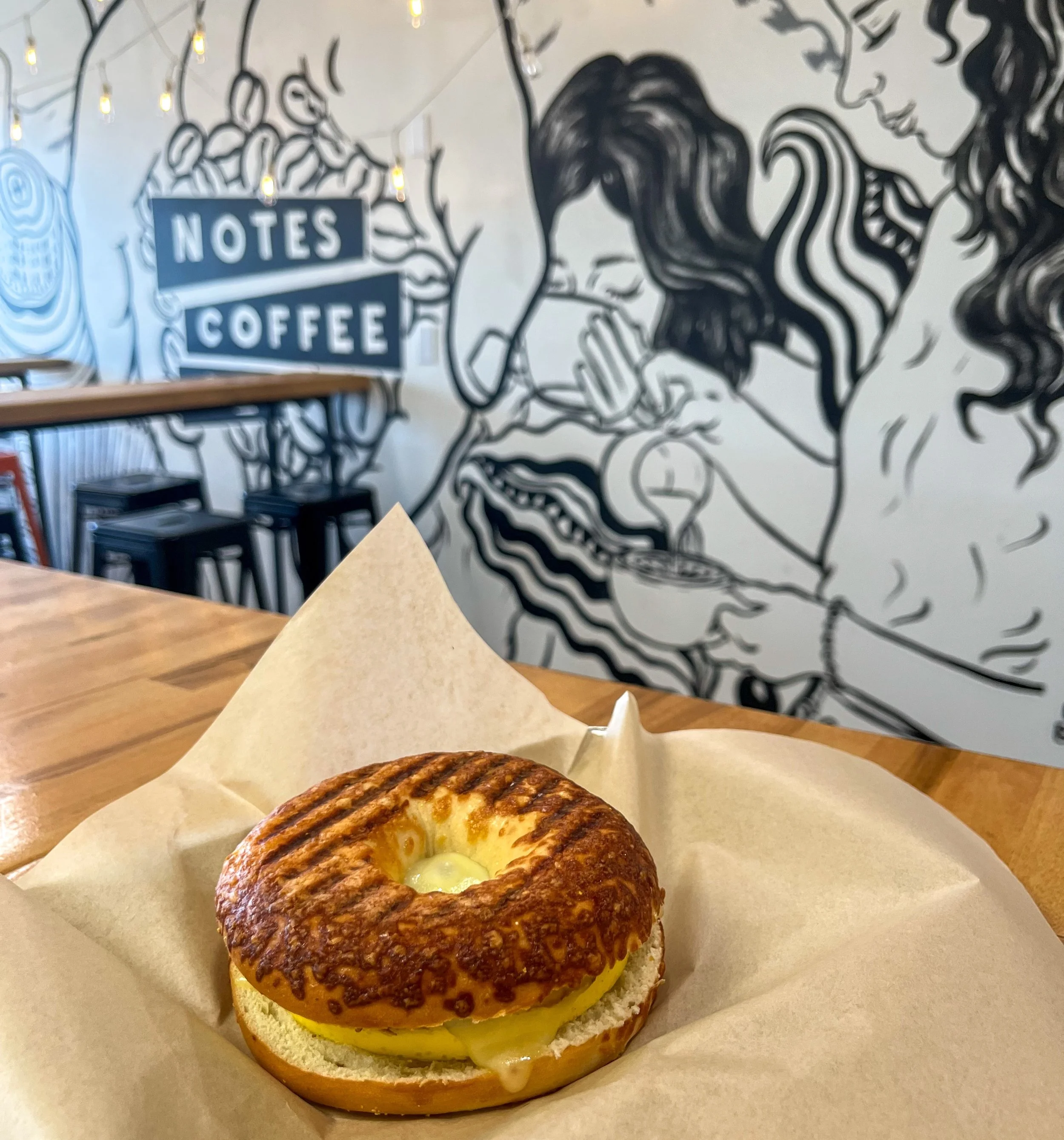 You can&rsquo;t go wrong with our B.Y.O. Breakfast Sandwich with turkey sausage and hot honey on Asiago!