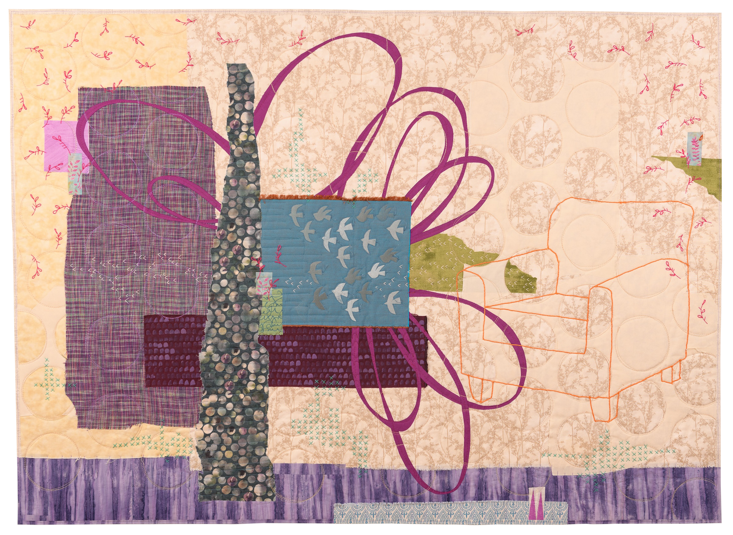 Scattered Thoughts, 41x57"