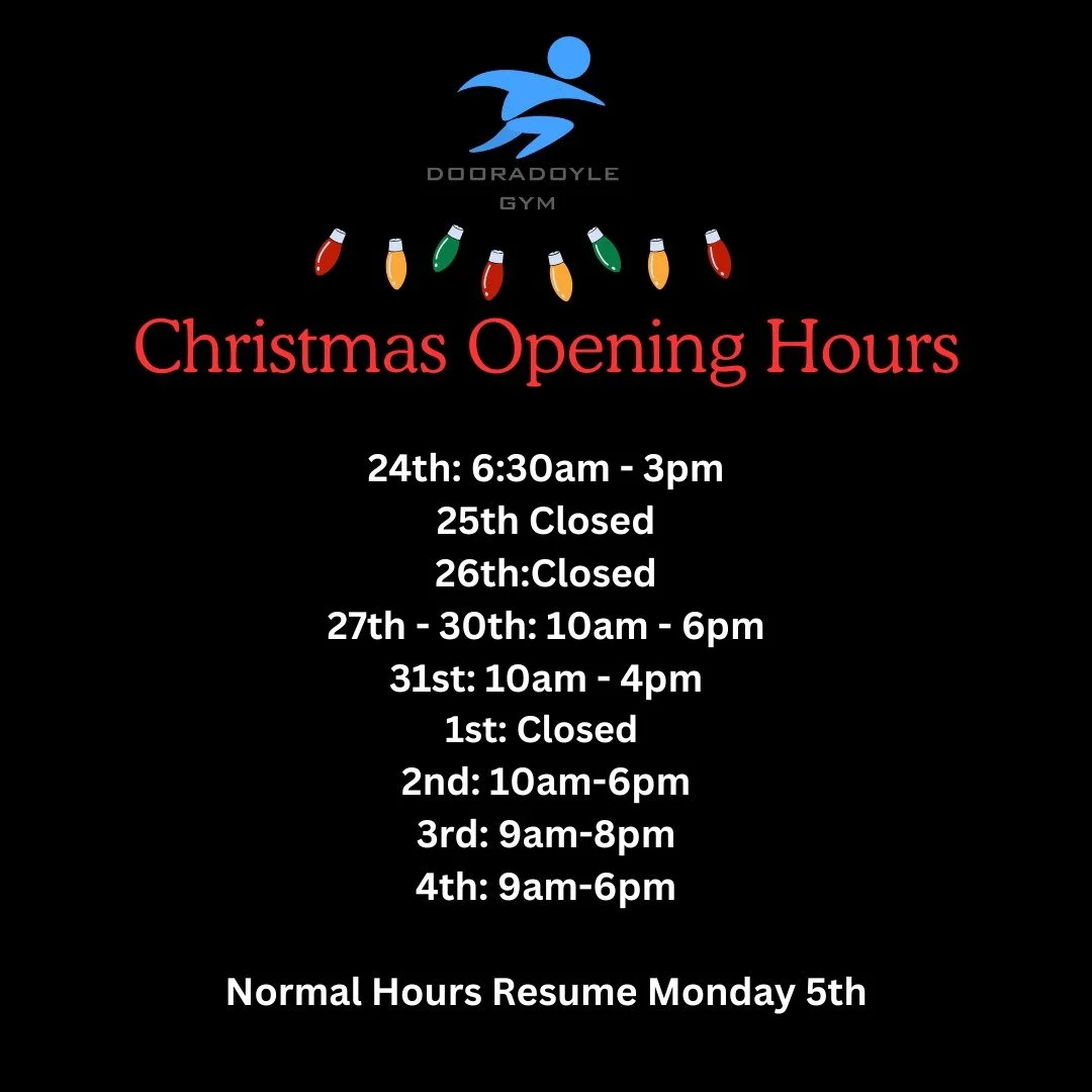 Christmas Opening Hours 🎄