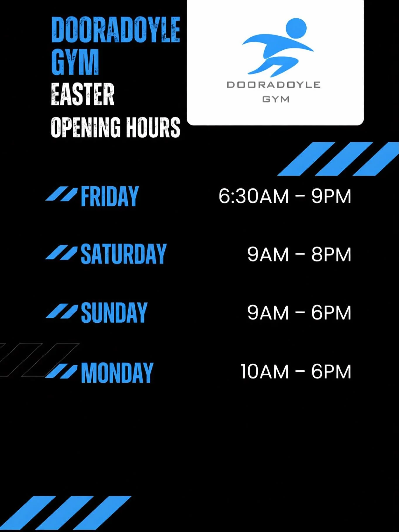 Easter Weekend Opening Hours 🐣